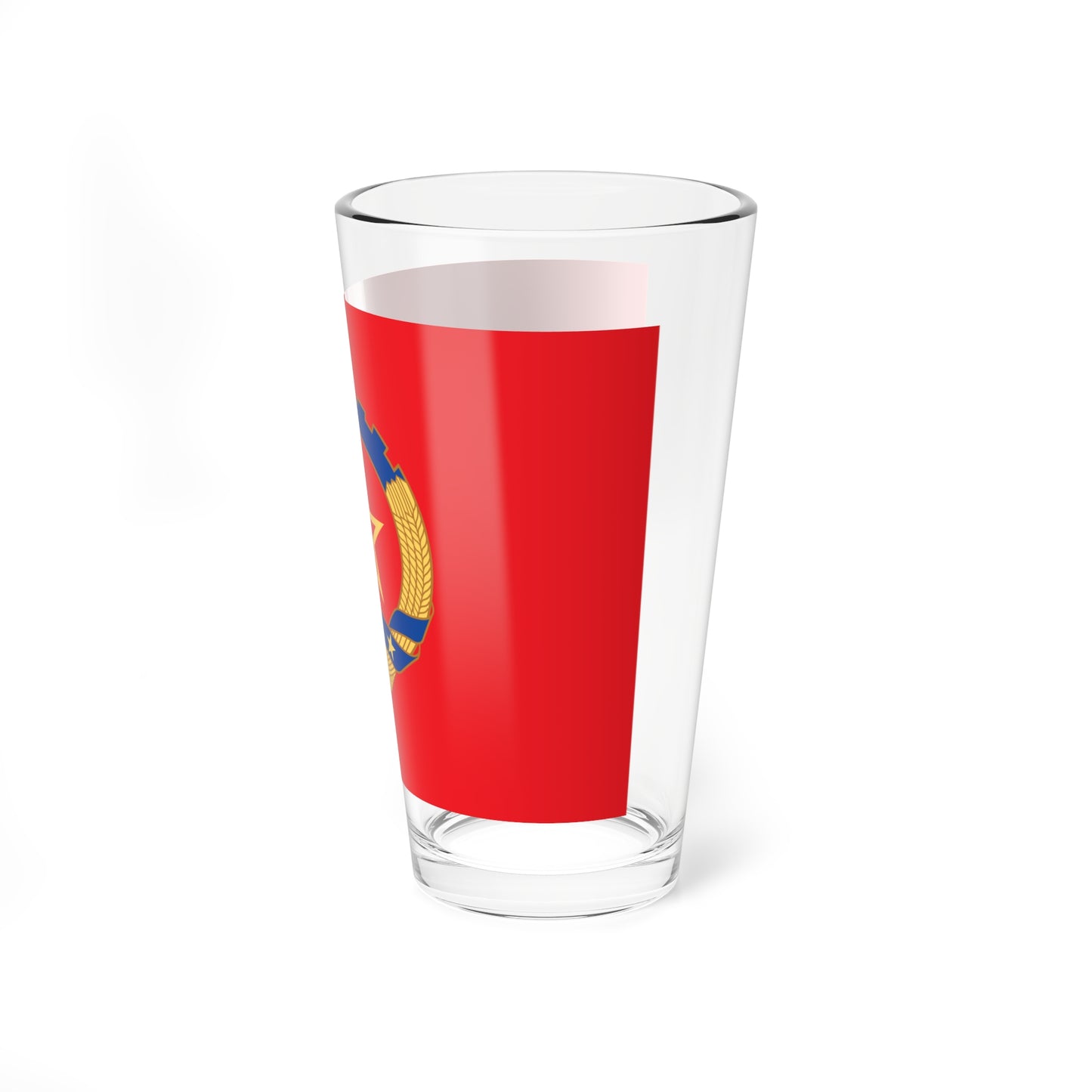 Zhang Ding and Zhong Ling Flag of the Peoples Republic of China (China) Pint Glass 16oz