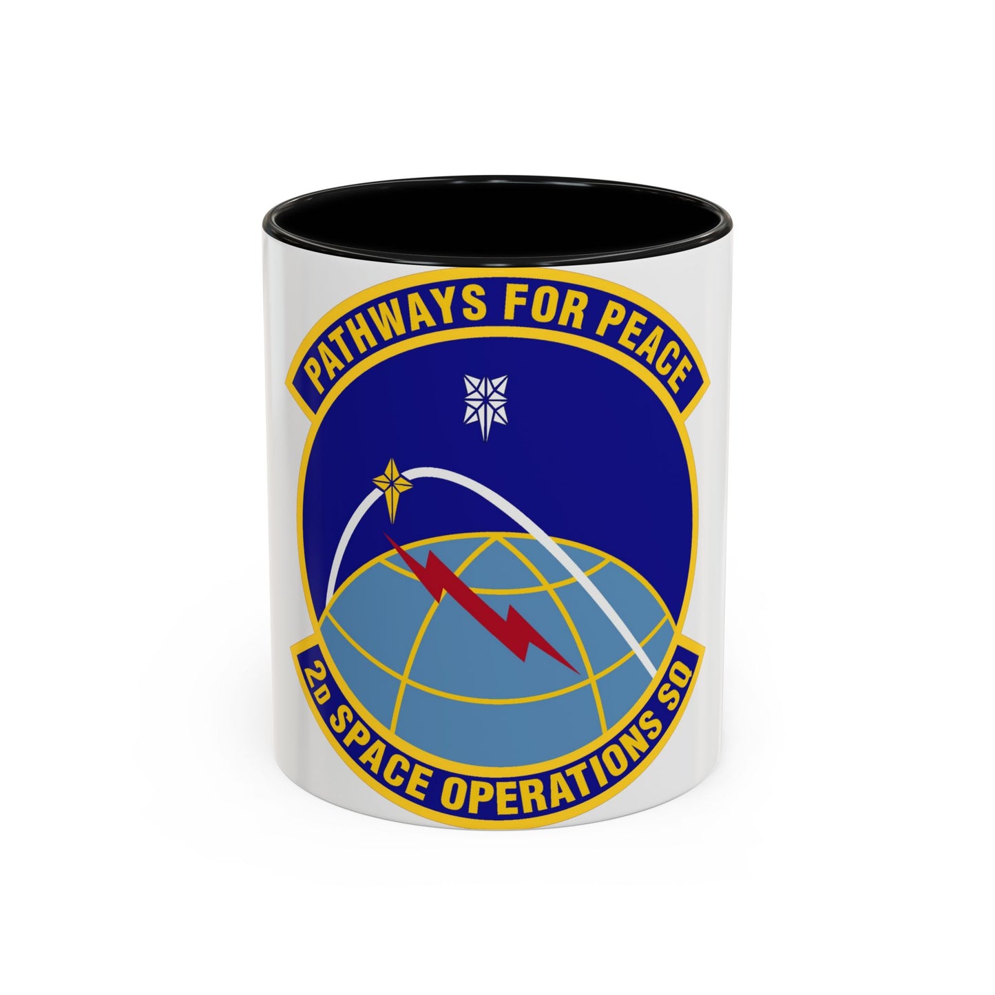 2d Space Operations Squadron (U.S. Air Force) Accent Coffee Mug