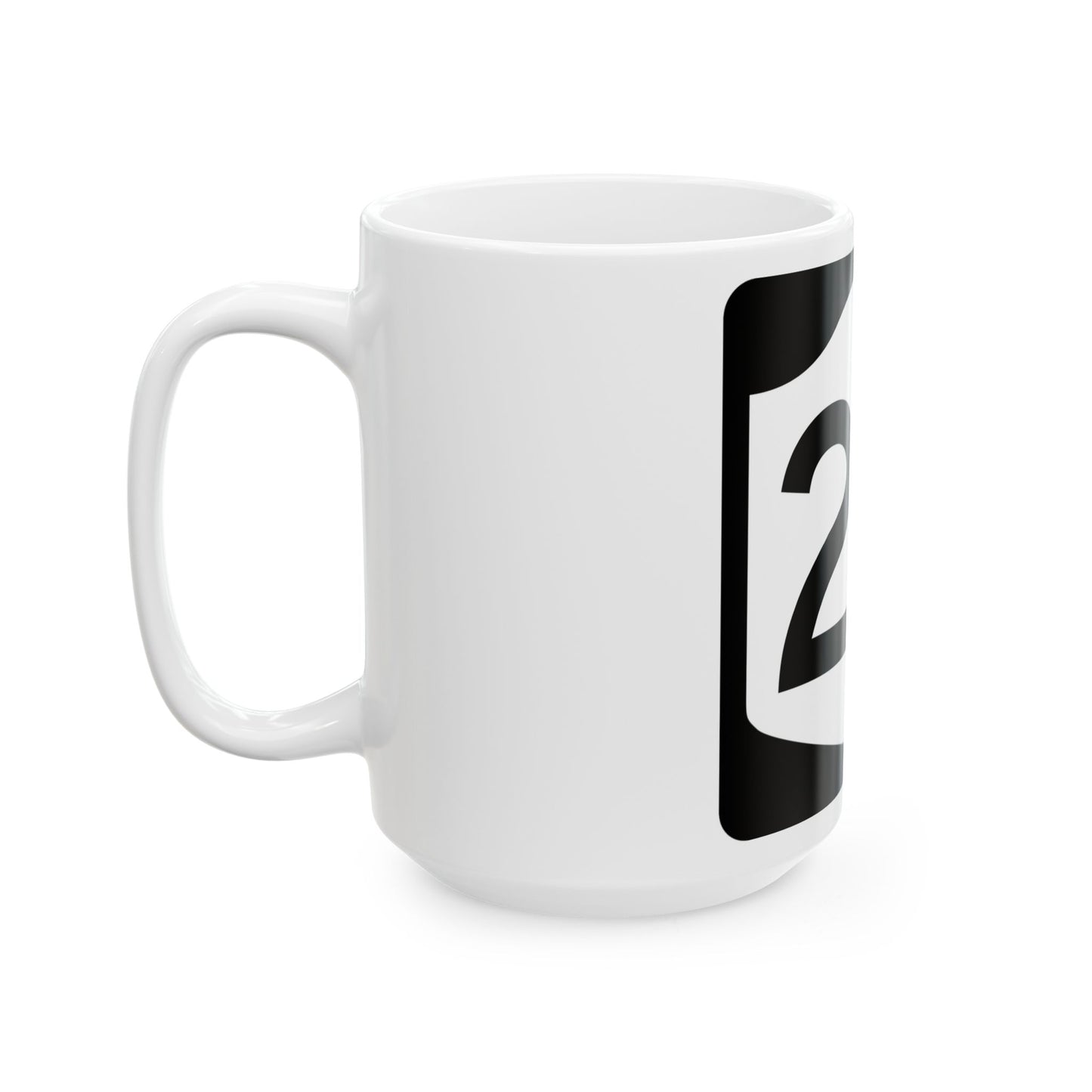 NY-22 (New York) (Road Sign) White Coffee Mug