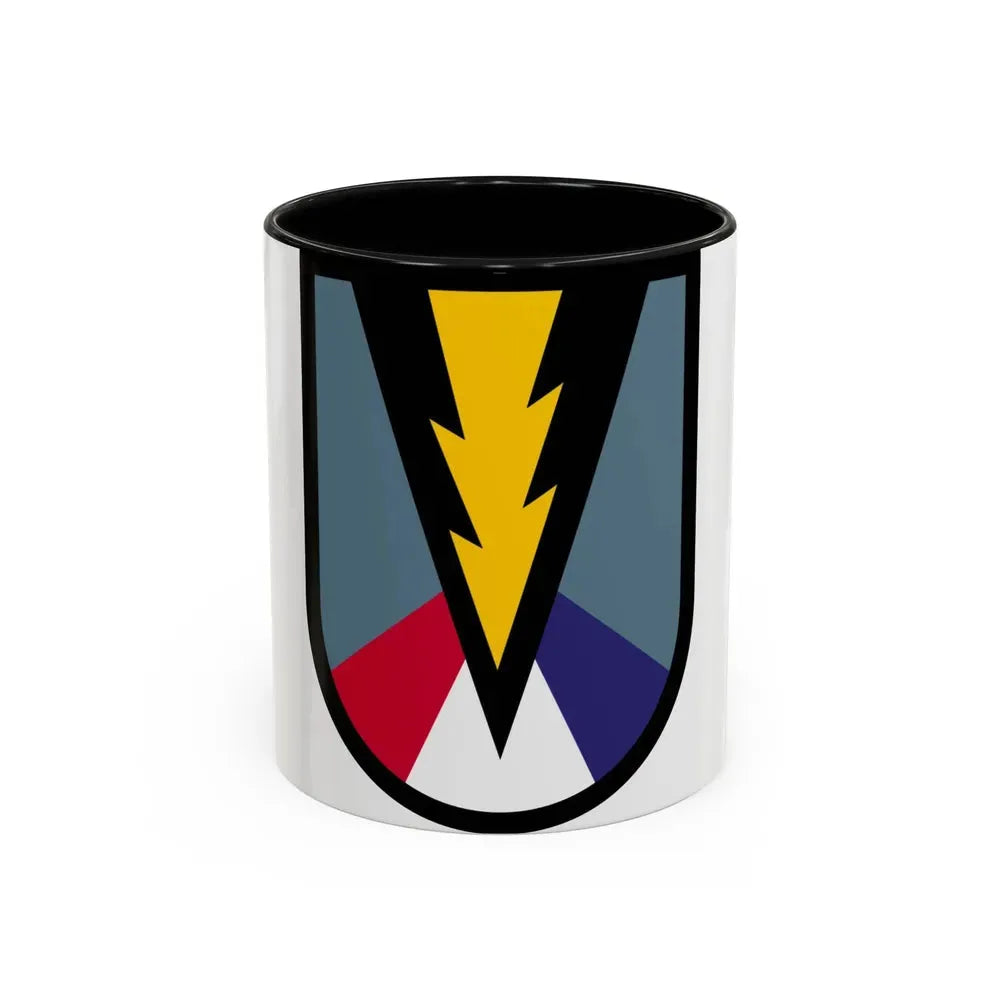 165th Infantry Brigade SSI (U.S. Army) Accent Coffee Mug 11oz Black - Go Mug Yourself