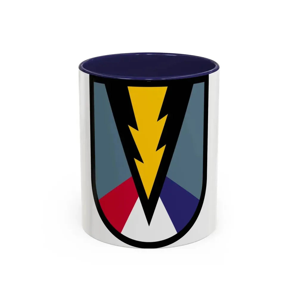 165th Infantry Brigade SSI (U.S. Army) Accent Coffee Mug 11oz Navy - Go Mug Yourself