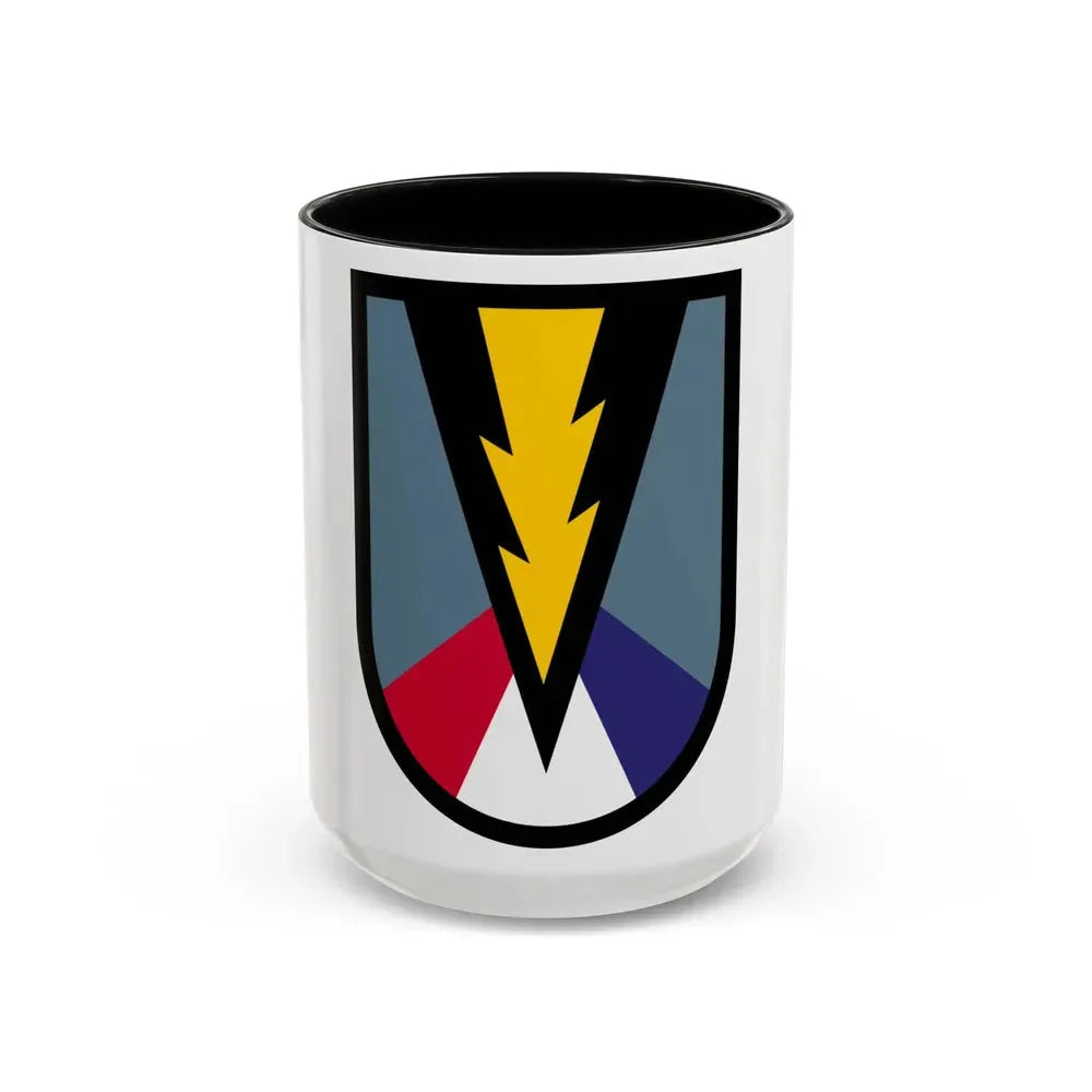 165th Infantry Brigade SSI (U.S. Army) Accent Coffee Mug 15oz Black - Go Mug Yourself