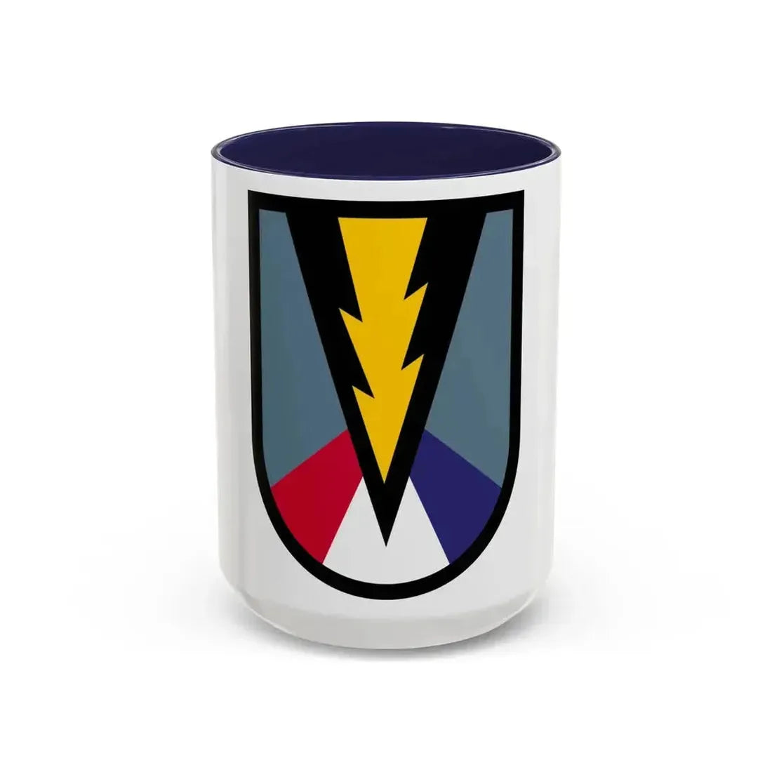 165th Infantry Brigade SSI (U.S. Army) Accent Coffee Mug 15oz Navy - Go Mug Yourself