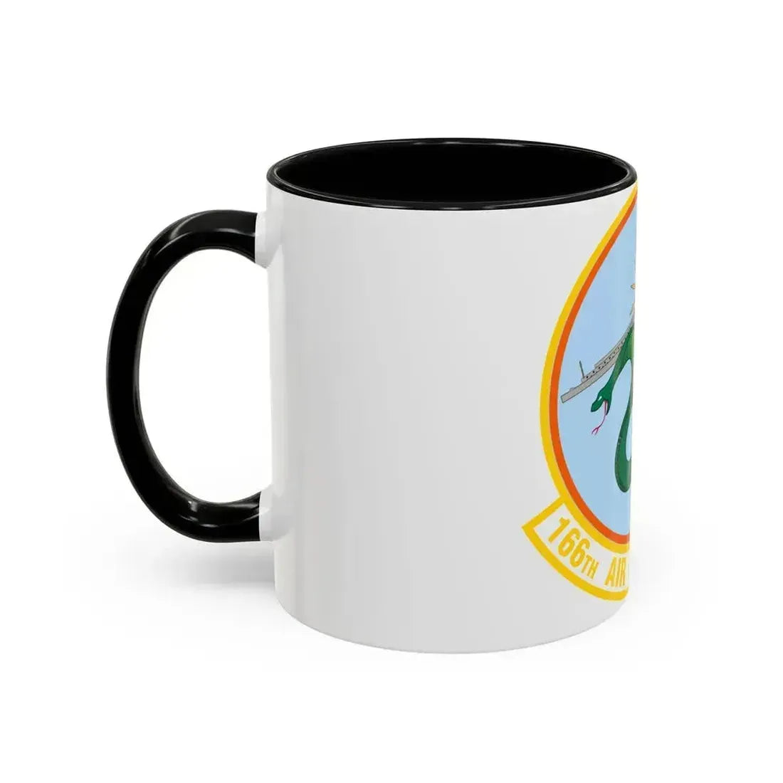 166 Air Refueling Squadron (U.S. Air Force) Accent Coffee Mug - Go Mug Yourself