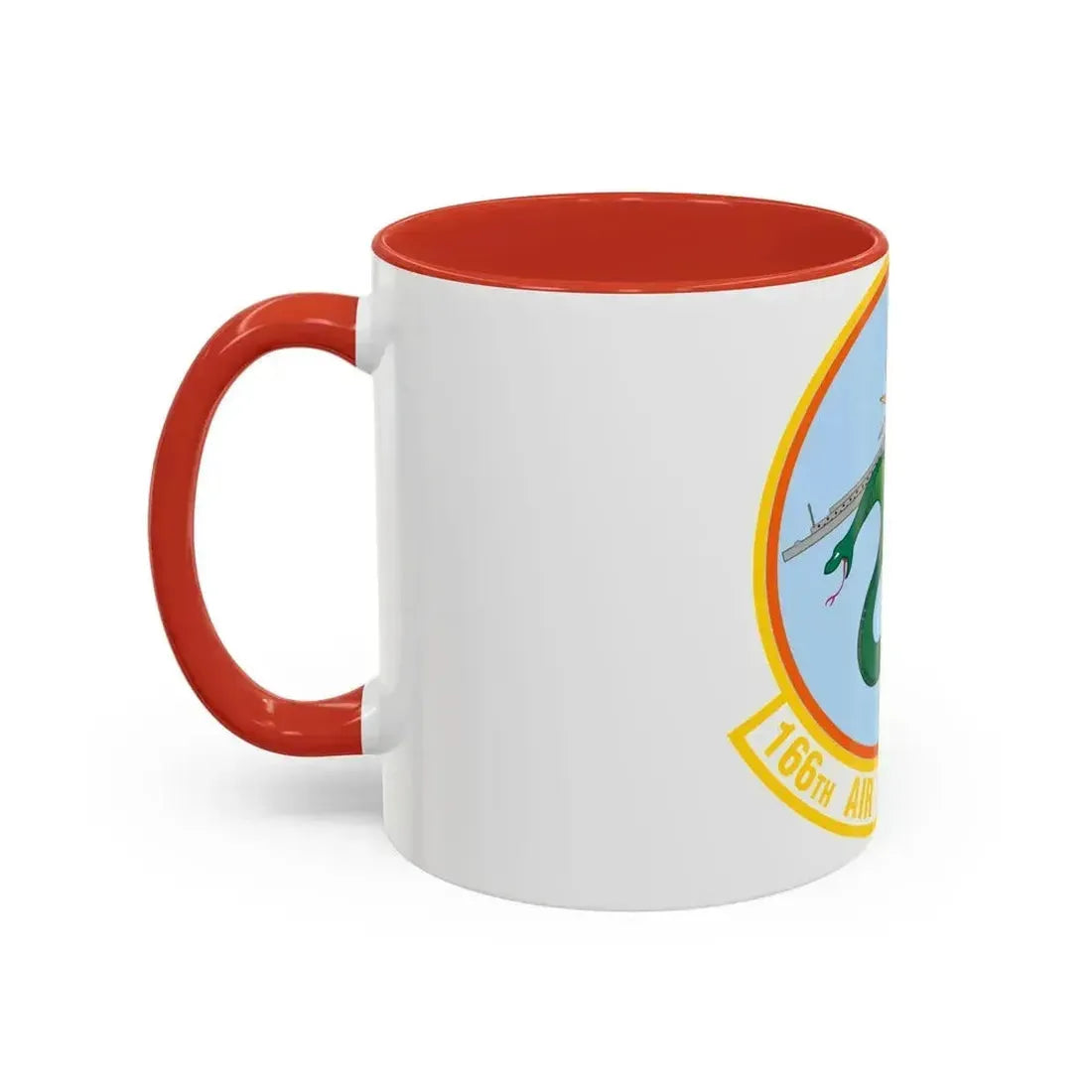 166 Air Refueling Squadron (U.S. Air Force) Accent Coffee Mug - Go Mug Yourself