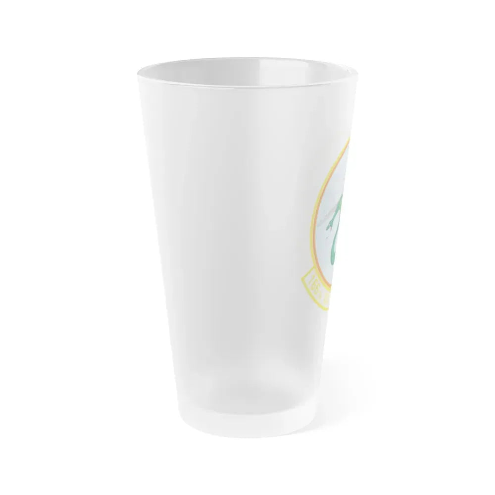 166 Air Refueling Squadron (U.S. Air Force) Frosted Pint Glass 16oz - Go Mug Yourself