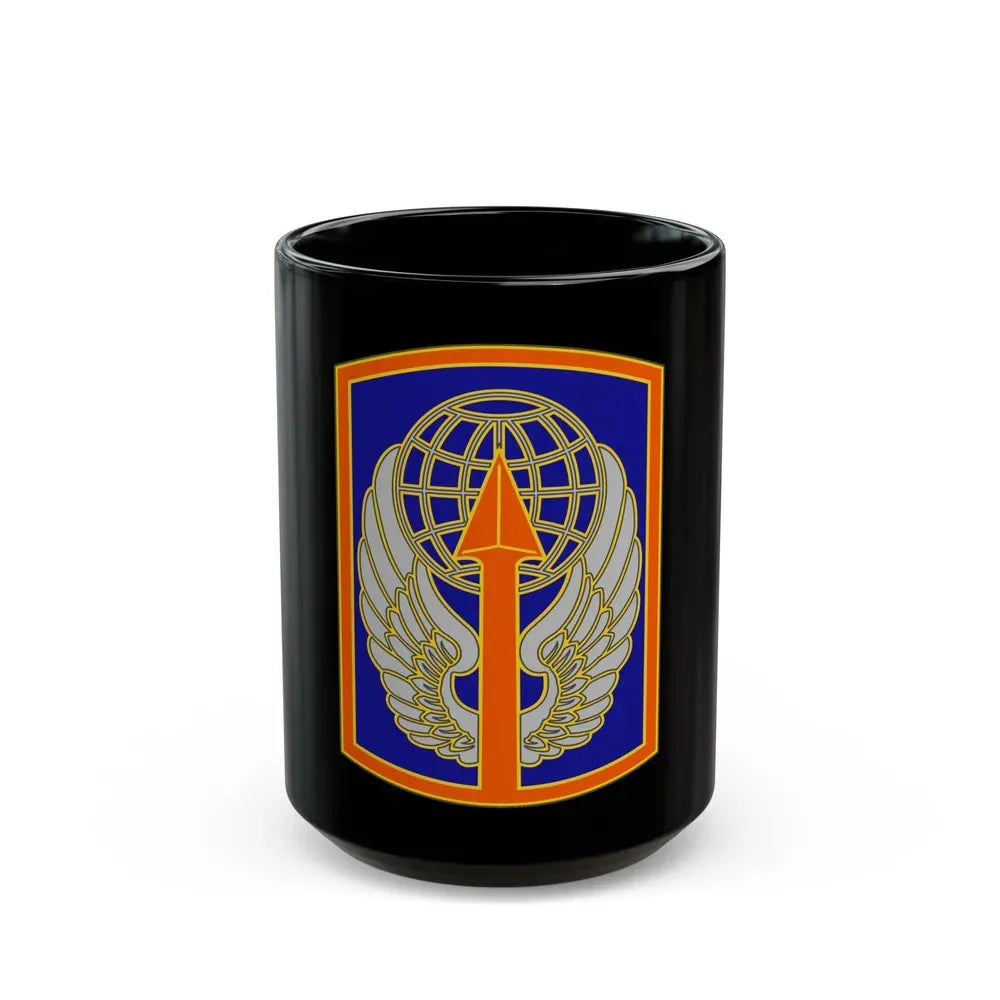 166 Aviation Brigade (U.S. Army) Black Coffee Mug 15oz - Go Mug Yourself