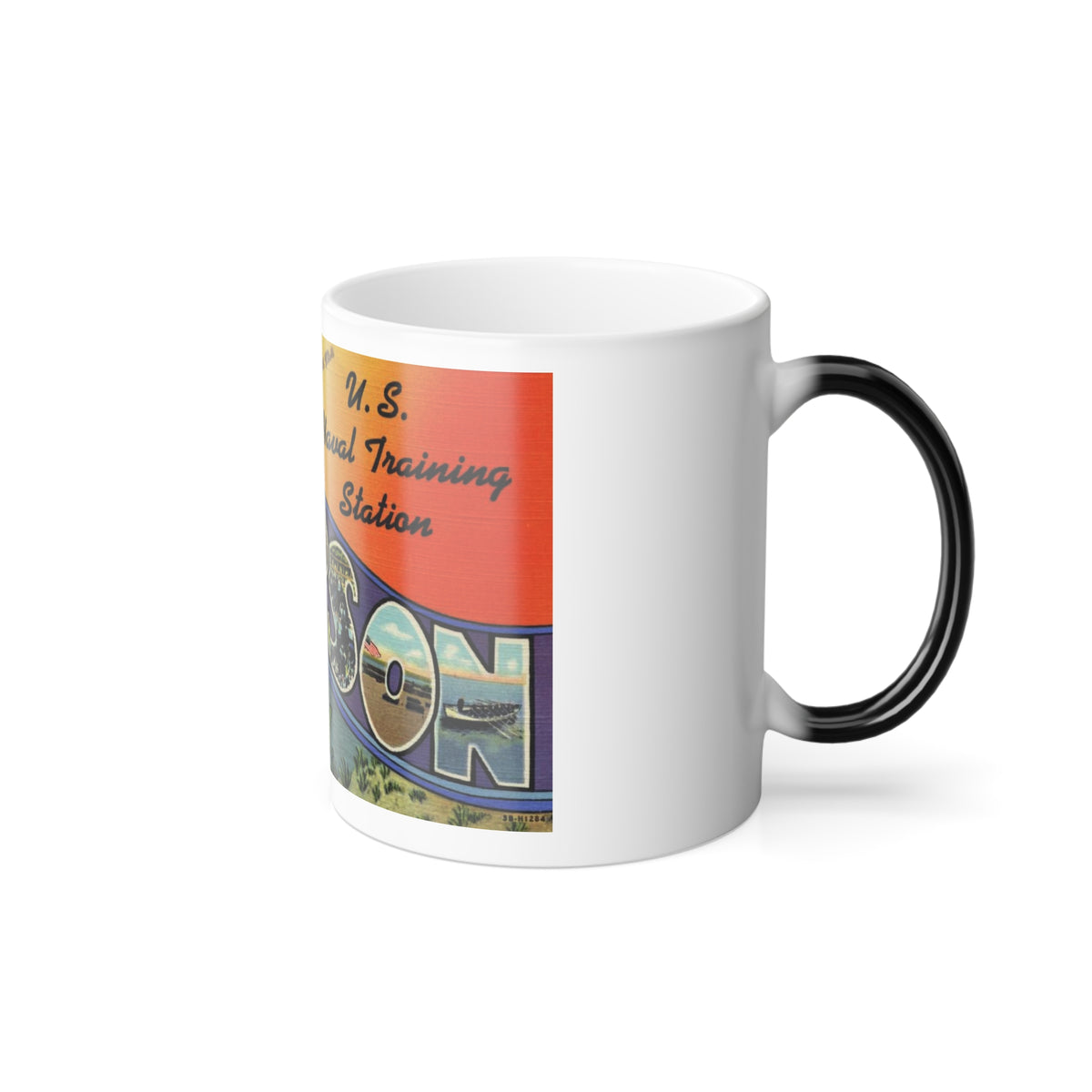 Greetings from Sampson NY (Greeting Postcards) Color Changing Mug 11oz