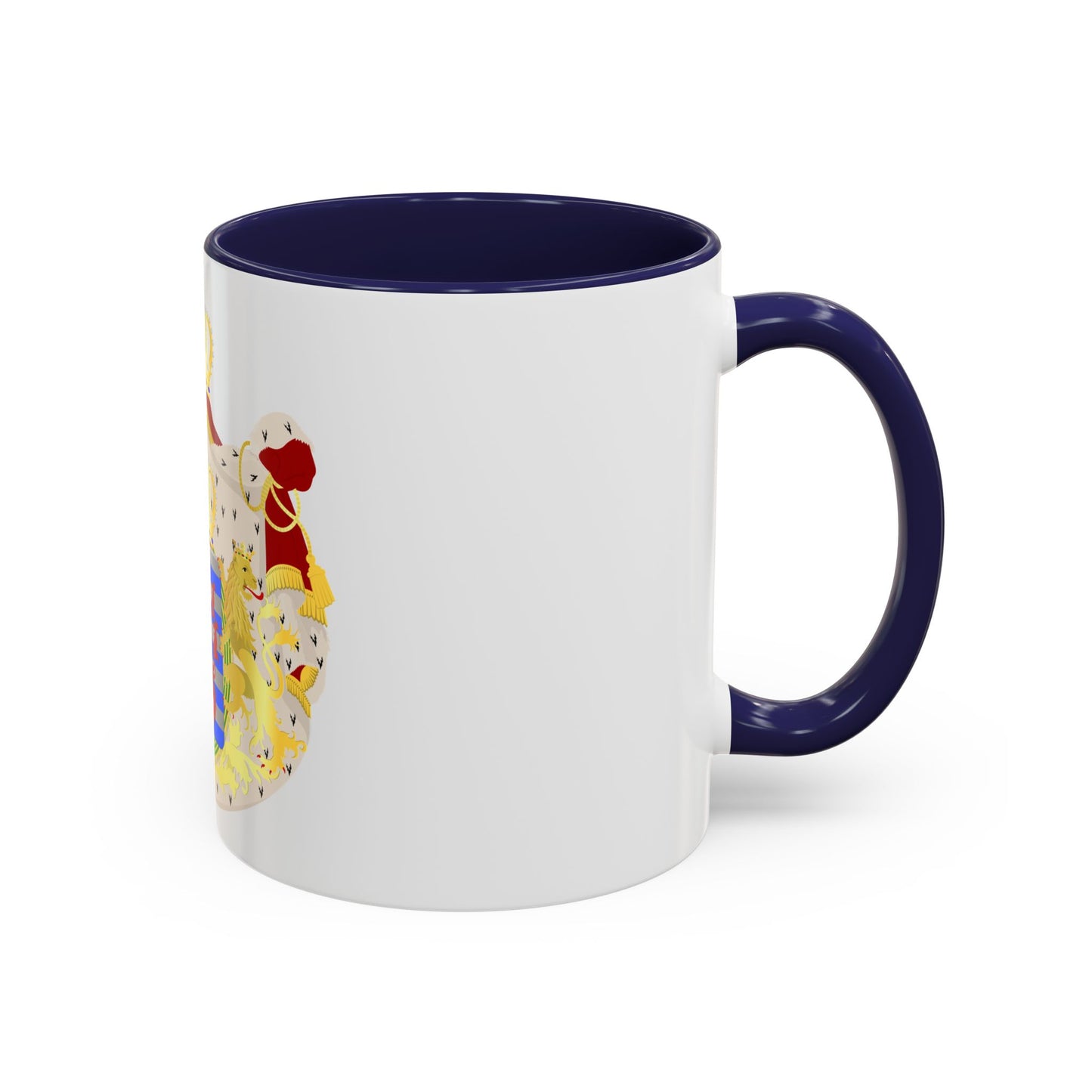 Greater coat of arms of the grand-duchy of Luxembourg - Accent Coffee Mug