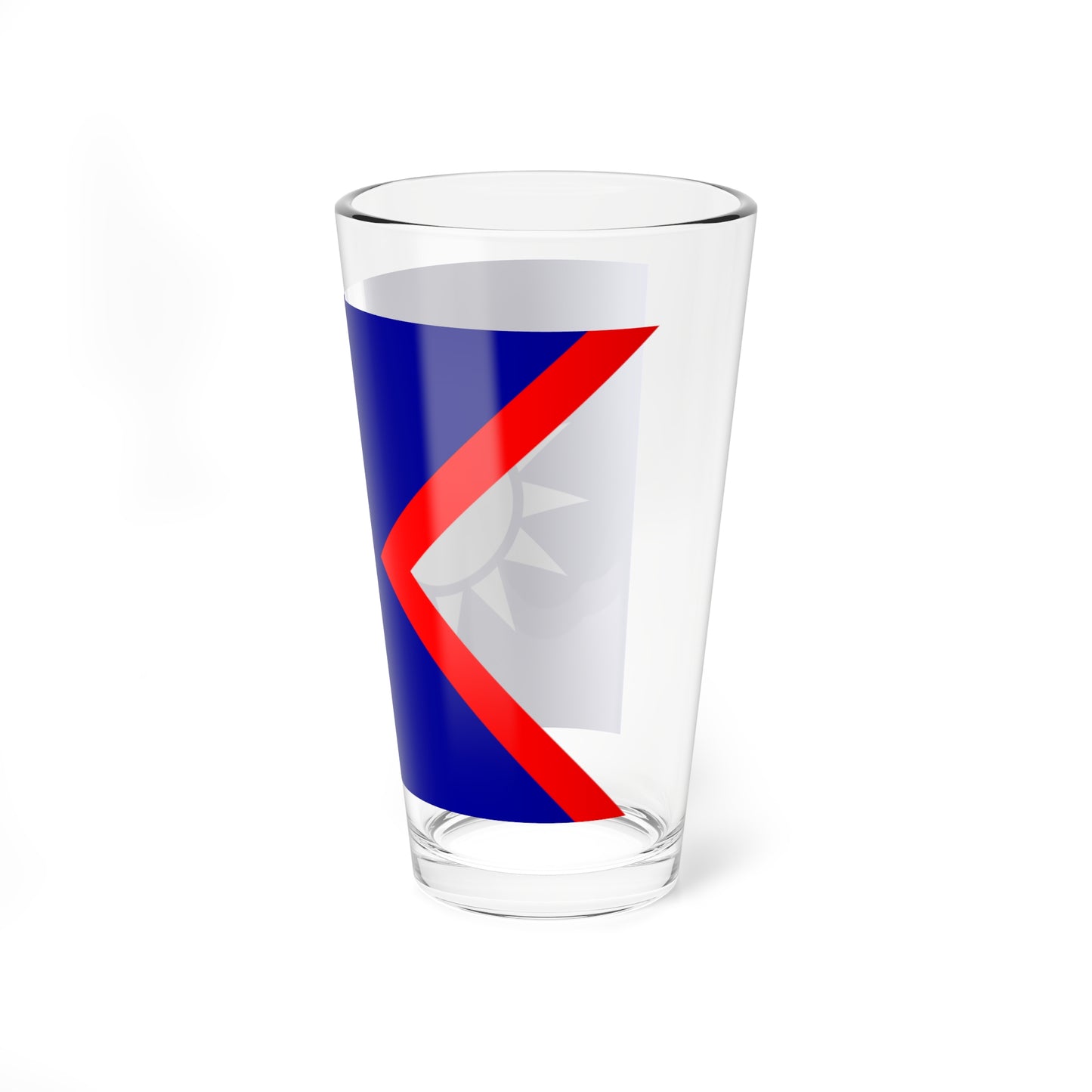 ROCN Commodores Flag 1929 (China) Pint Glass 16oz