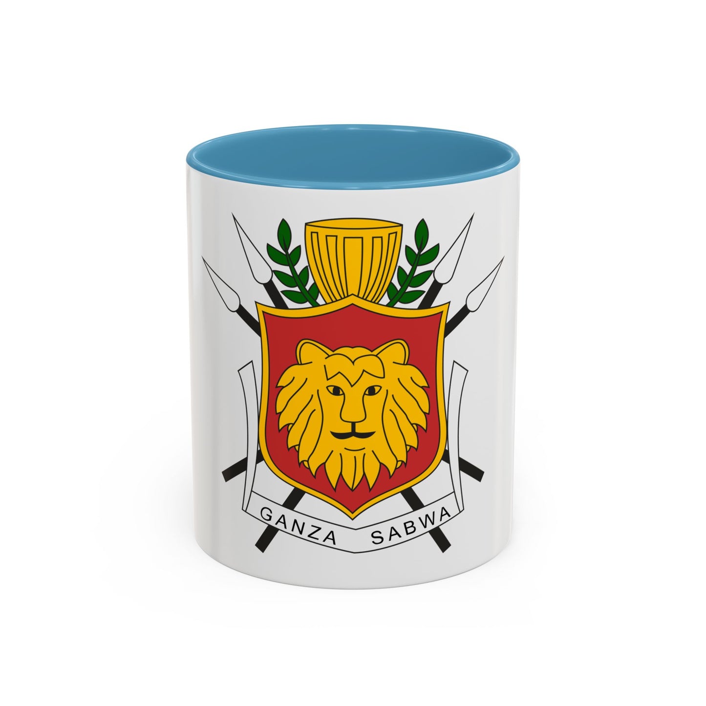 Coat of arms of the Kingdom of Burundi - Accent Coffee Mug