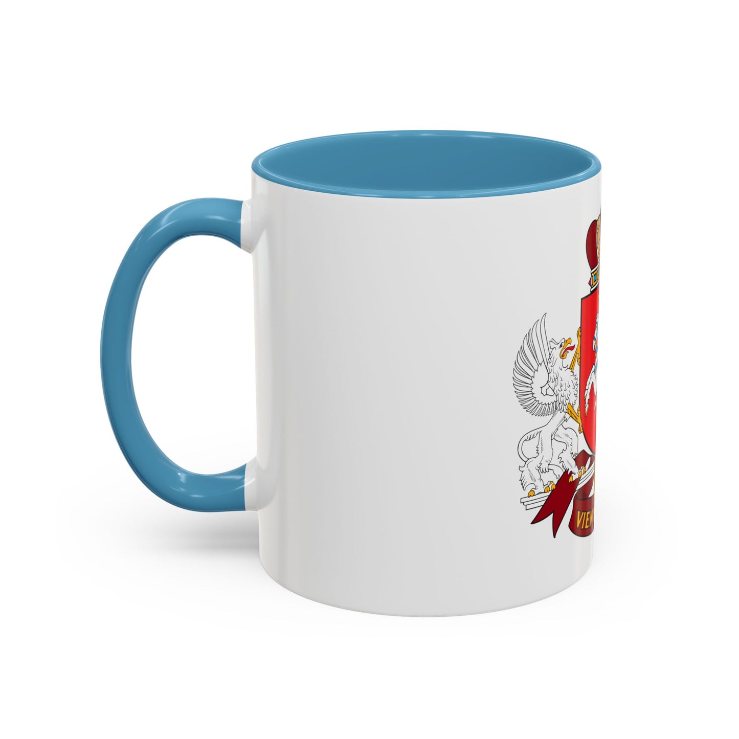 Coat of arms of the Seimas of Lithuania - Accent Coffee Mug
