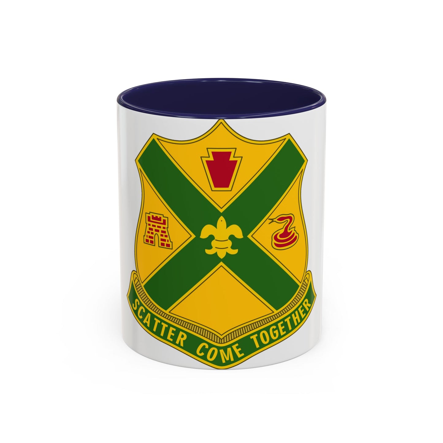 200th Field Artillery Battalion (U.S. Army) Accent Coffee Mug