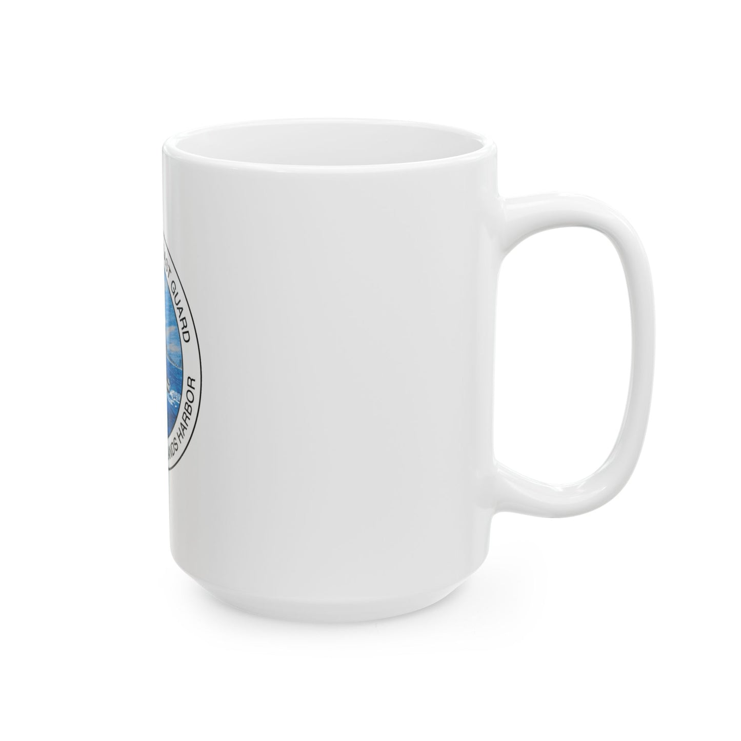 USCG Station Channel Islands Harbor (U.S. Coast Guard) White Coffee Mug