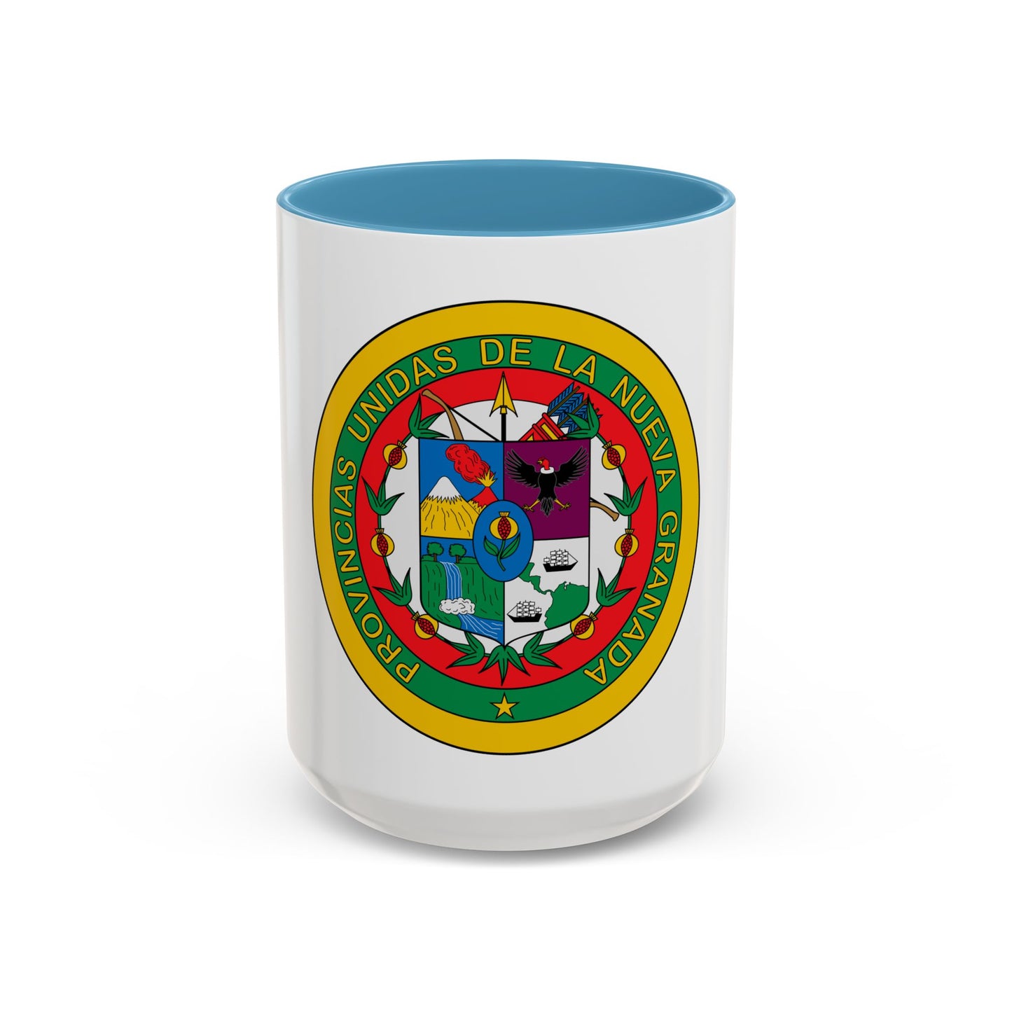 Coat of arms of United Provinces of New Granada 2 - Accent Coffee Mug