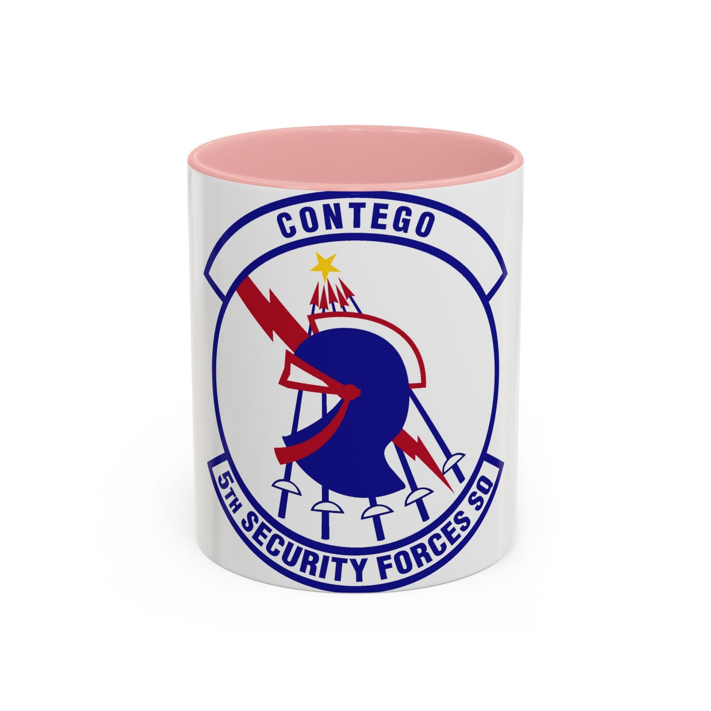 5th Security Forces Squadron (U.S. Air Force) Accent Coffee Mug