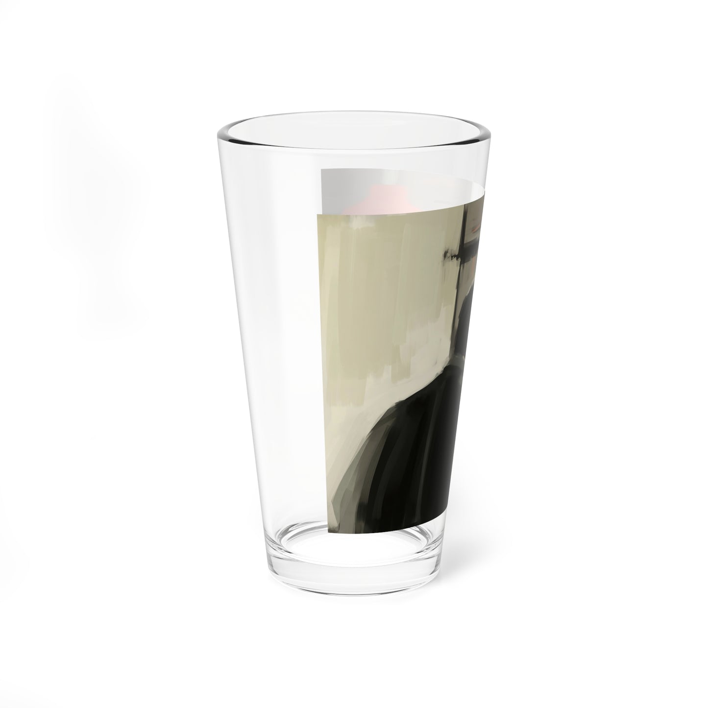 Let there be light! Inspired by a Saul Tepper illustration - Pint Glass 16oz