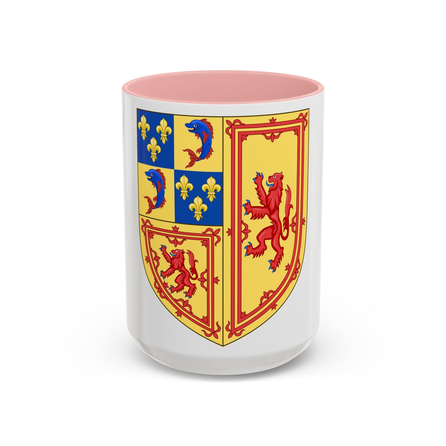 Royal Arms of the Kingdom of Scotland (1558-1559) - Accent Coffee Mug