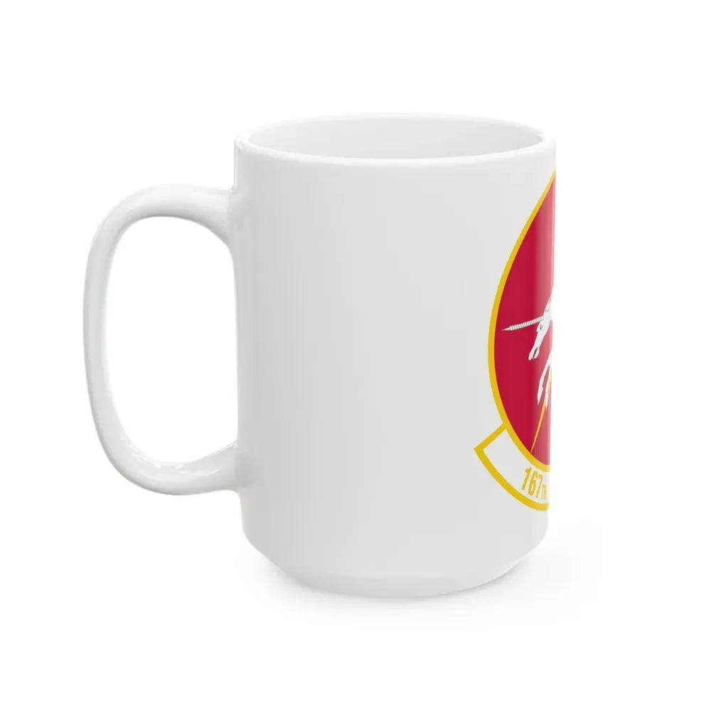 167 Airlift Squadron (U.S. Air Force) White Coffee Mug - Go Mug Yourself