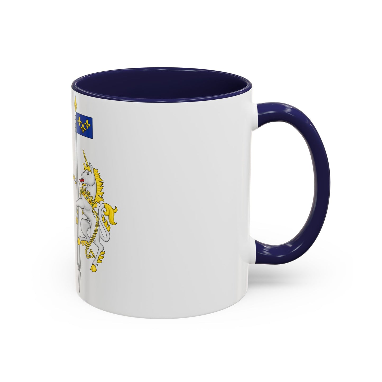 Supporters from the coat of arms of Canada - Accent Coffee Mug