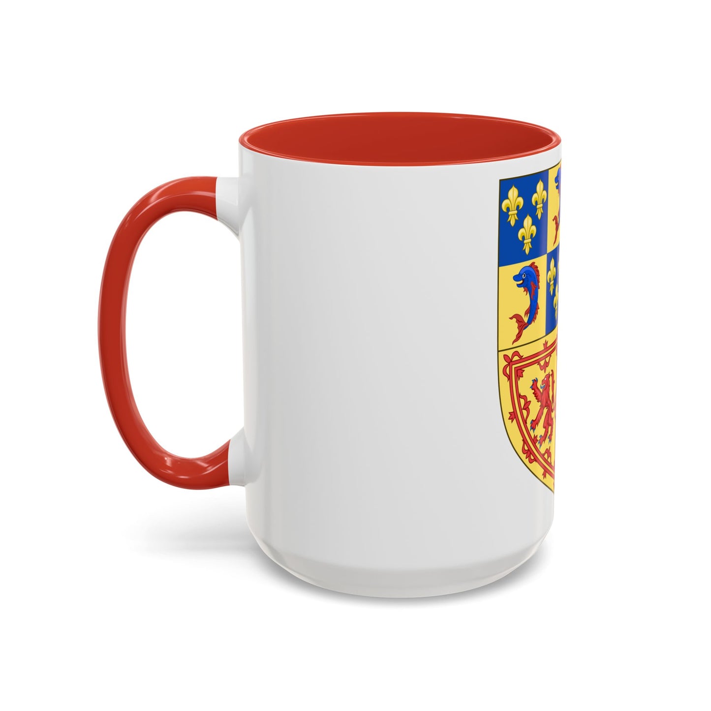 Royal Arms of the Kingdom of Scotland (1558-1559) - Accent Coffee Mug