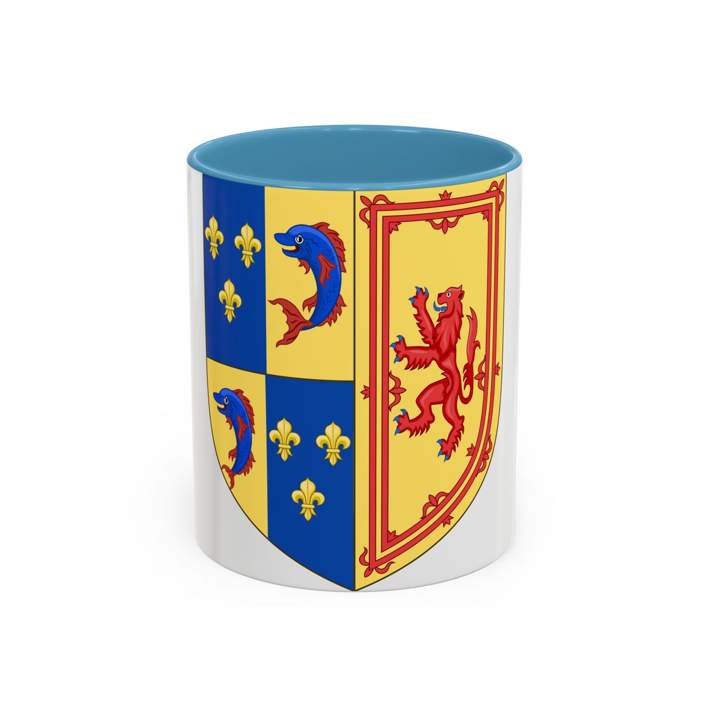 Royal Arms of the Kingdom of Scotland (1558) - Accent Coffee Mug