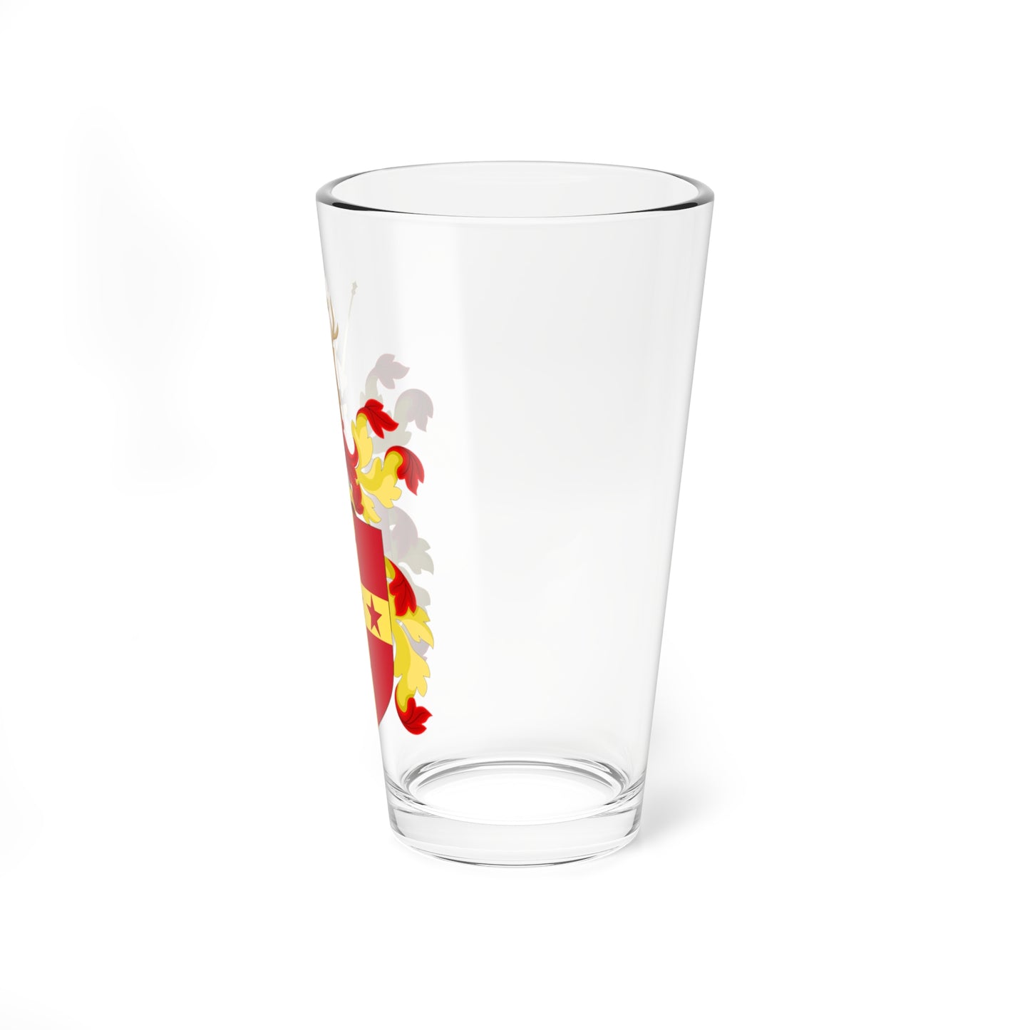 Coat of Arms of William Randolph (United States) (Coat of Arms) Pint Glass 16oz