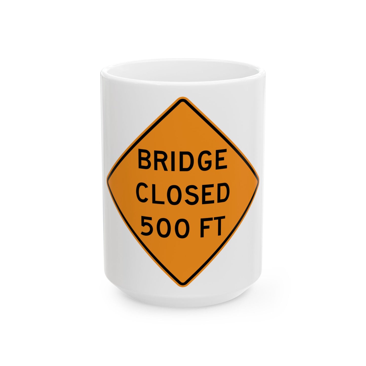 NYS NYW8-4 (New York) (Road Sign) White Coffee Mug