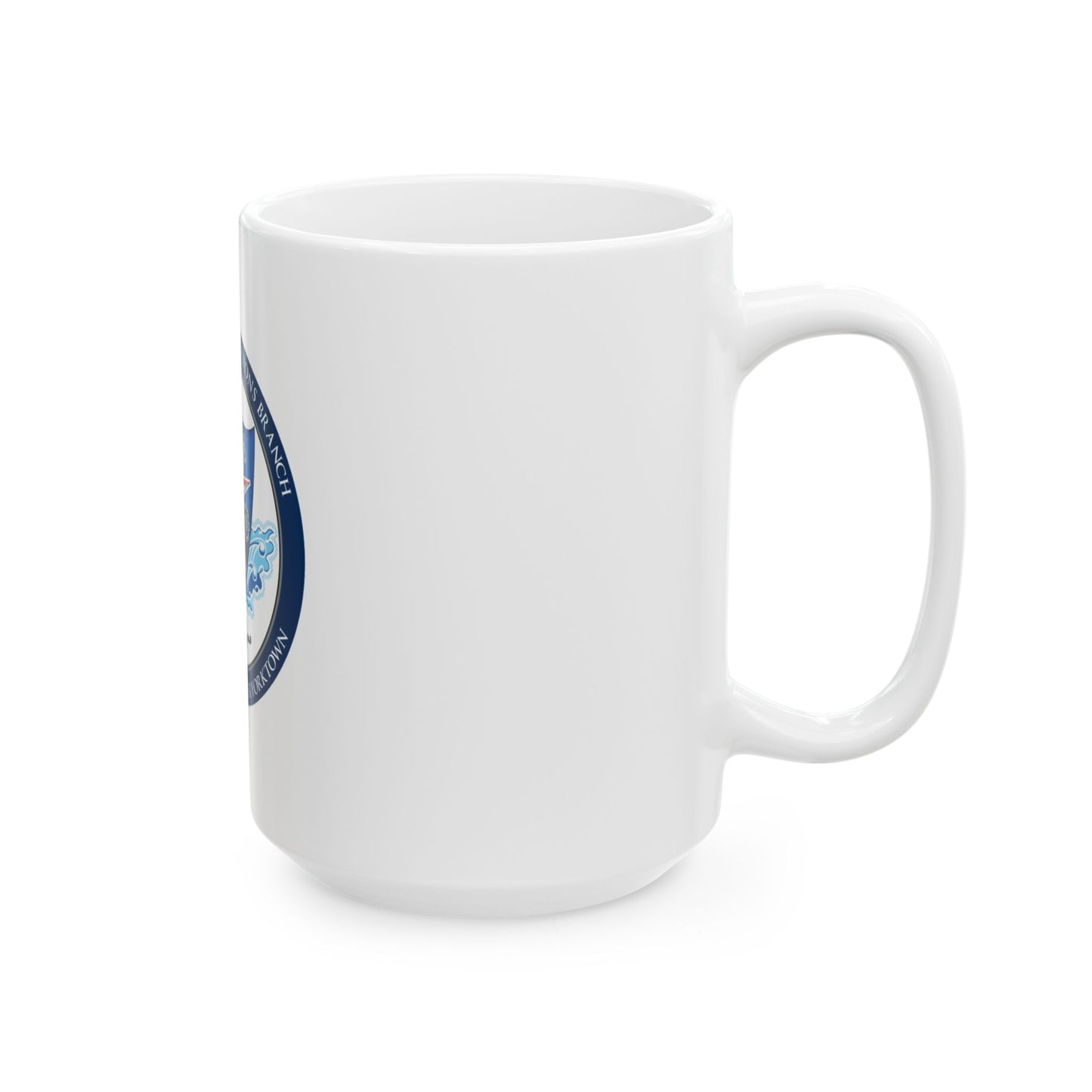 USCGC Training Yorktown (U.S. Coast Guard) White Coffee Mug