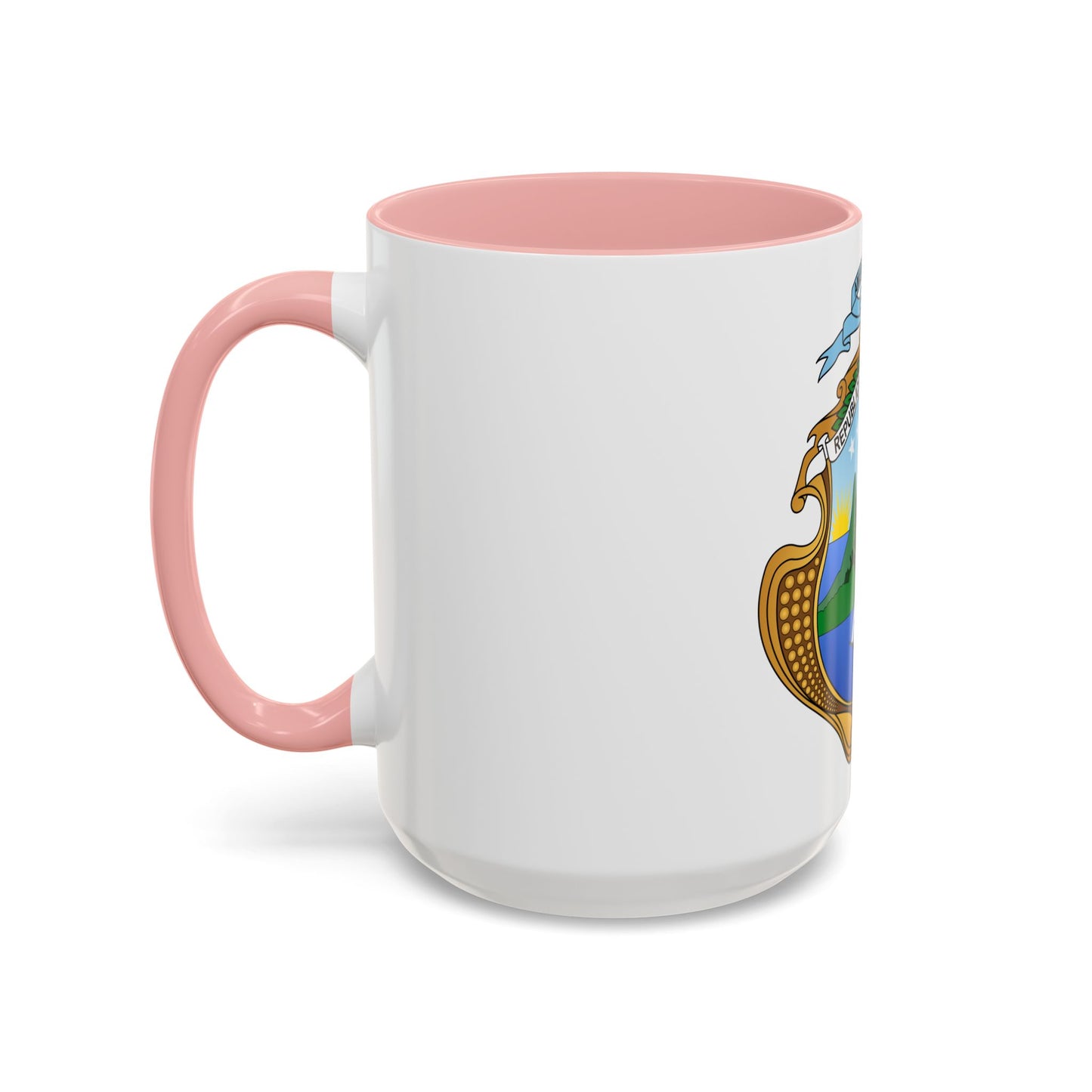 Coat of arms of Costa Rica (1906-1964) - Accent Coffee Mug
