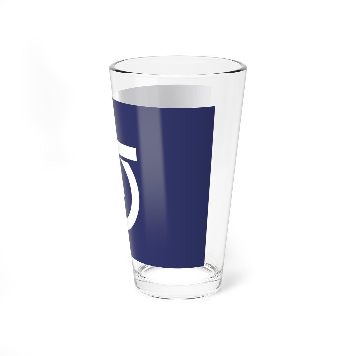 Flag of Onbetsu Hokkaido 1965-2005 (Japan) Pint Glass 16oz