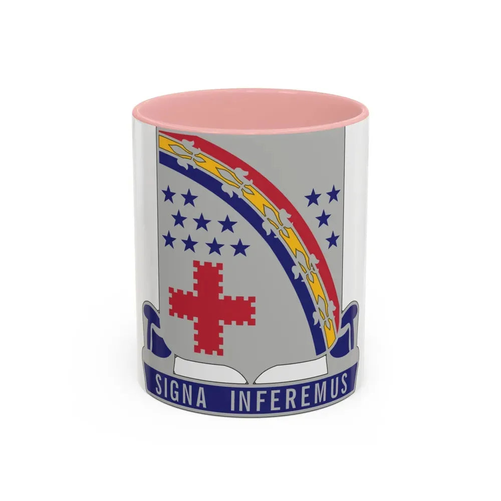 167th Infantry Regiment (U.S. Army) Accent Coffee Mug 11oz Pink - Go Mug Yourself