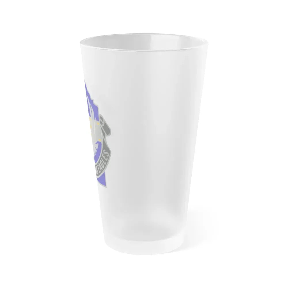168 Aviation Group (U.S. Army) Frosted Pint Glass 16oz - Go Mug Yourself