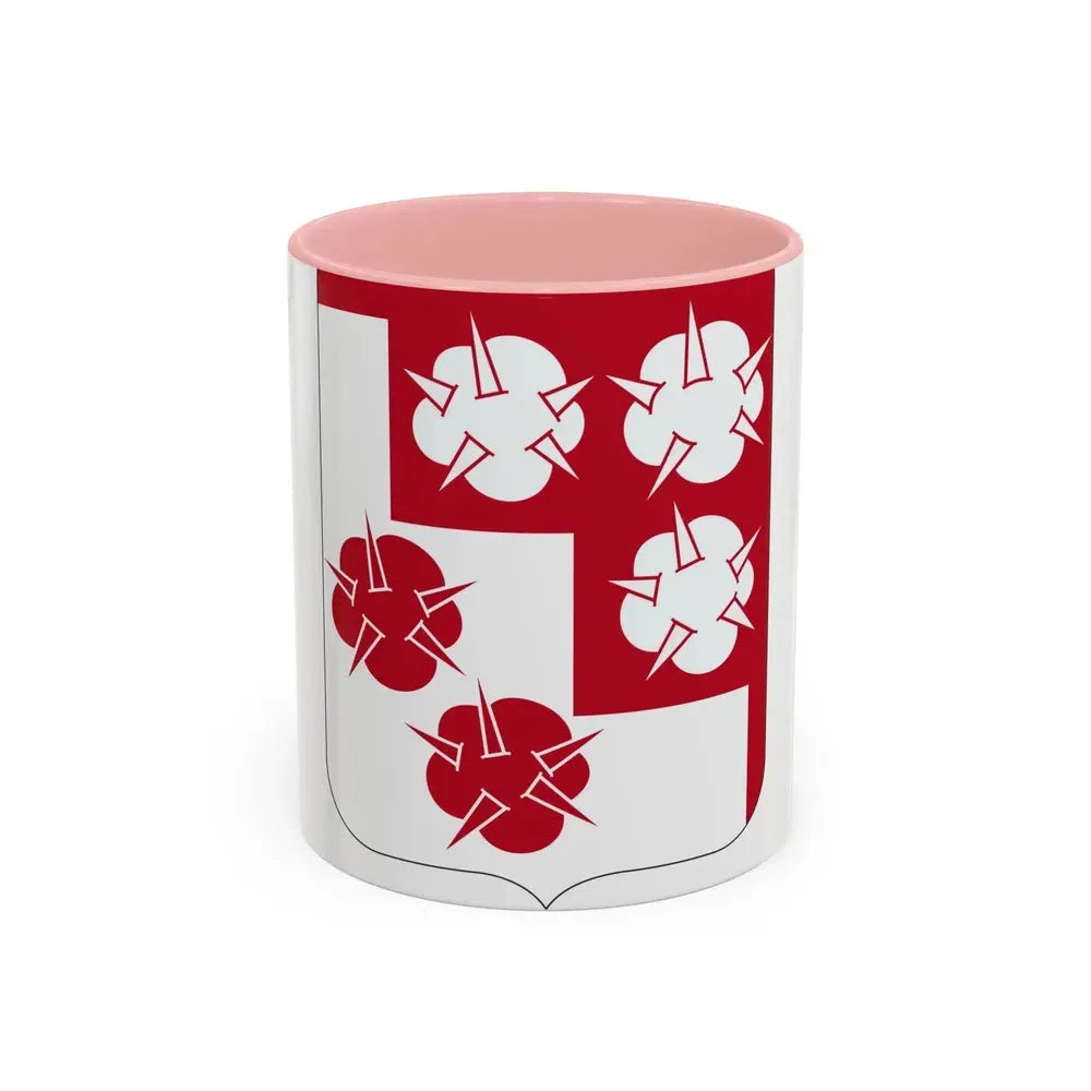 168 Engineer Battalion 2 (U.S. Army) Accent Coffee Mug 11oz Pink - Go Mug Yourself