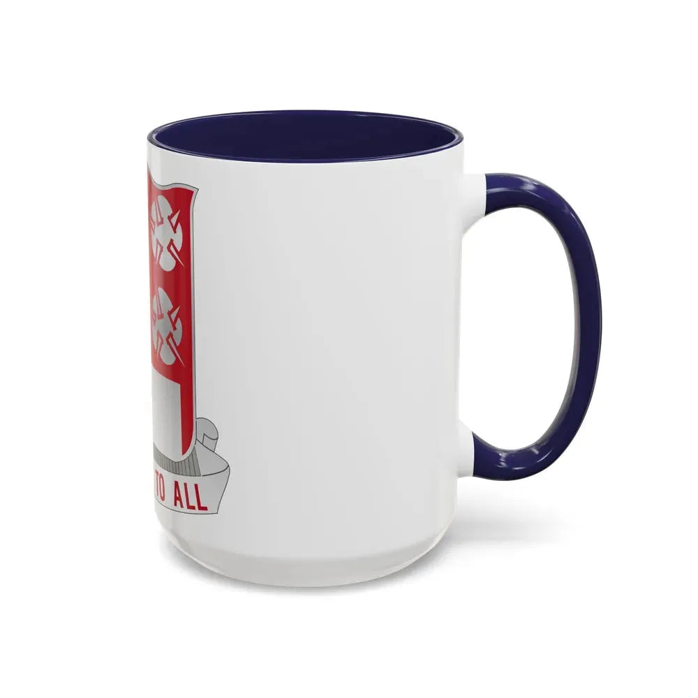 168 Engineer Battalion (U.S. Army) Accent Coffee Mug - Go Mug Yourself