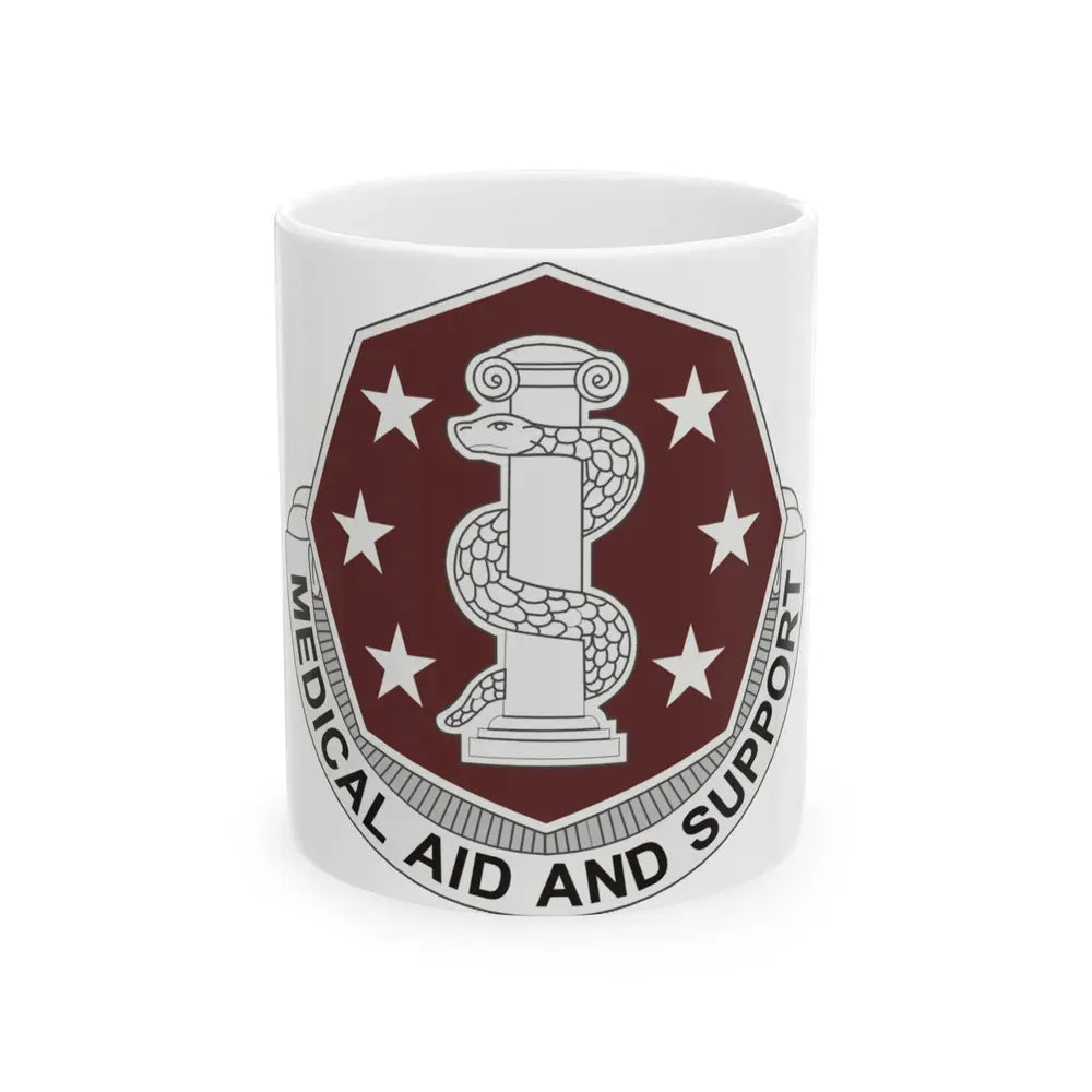 168 Medical Battalion (U.S. Army) White Coffee Mug 11oz - Go Mug Yourself