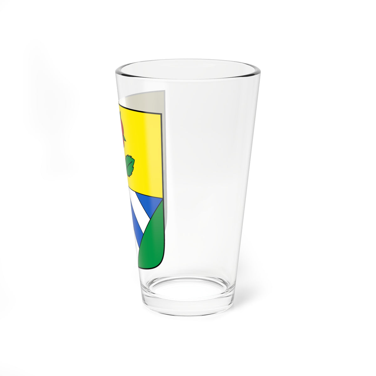 Fieschertal-blazon (Switzerland) (Coat of Arms) Pint Glass 16oz
