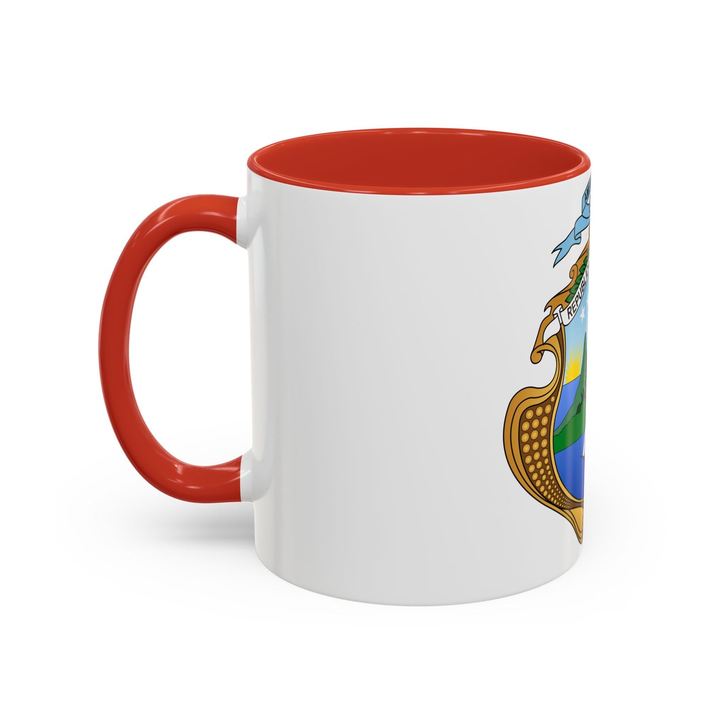 Coat of arms of Costa Rica (1906-1964) - Accent Coffee Mug