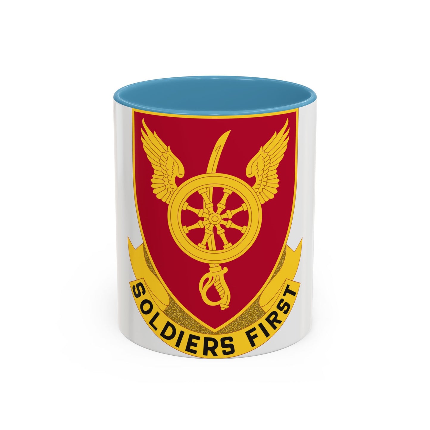 79 Ordnance Battalion Obsolete Insignia (U.S. Army) Accent Coffee Mug