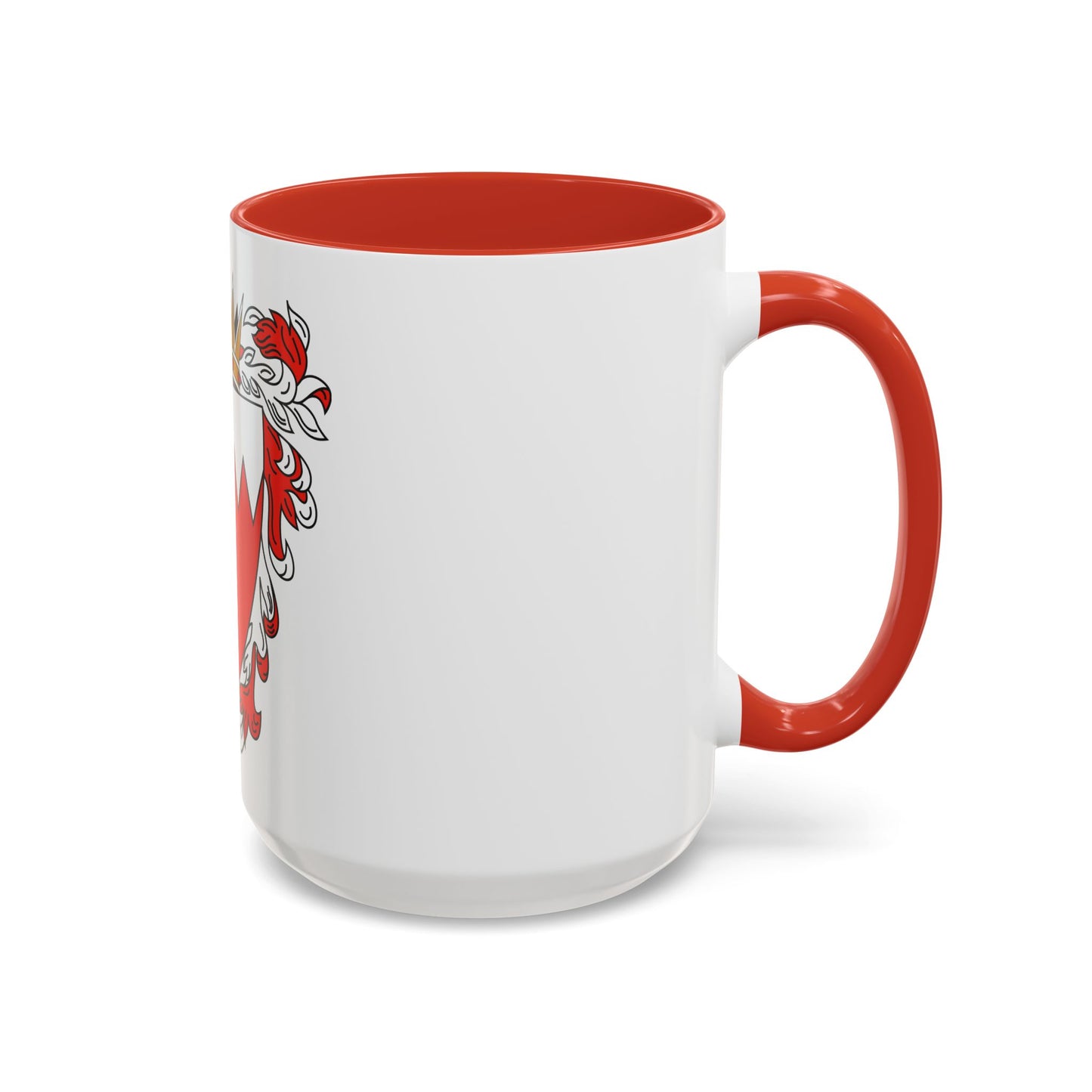 Coat of Arms of The Kingdom of Bahrain - Accent Coffee Mug
