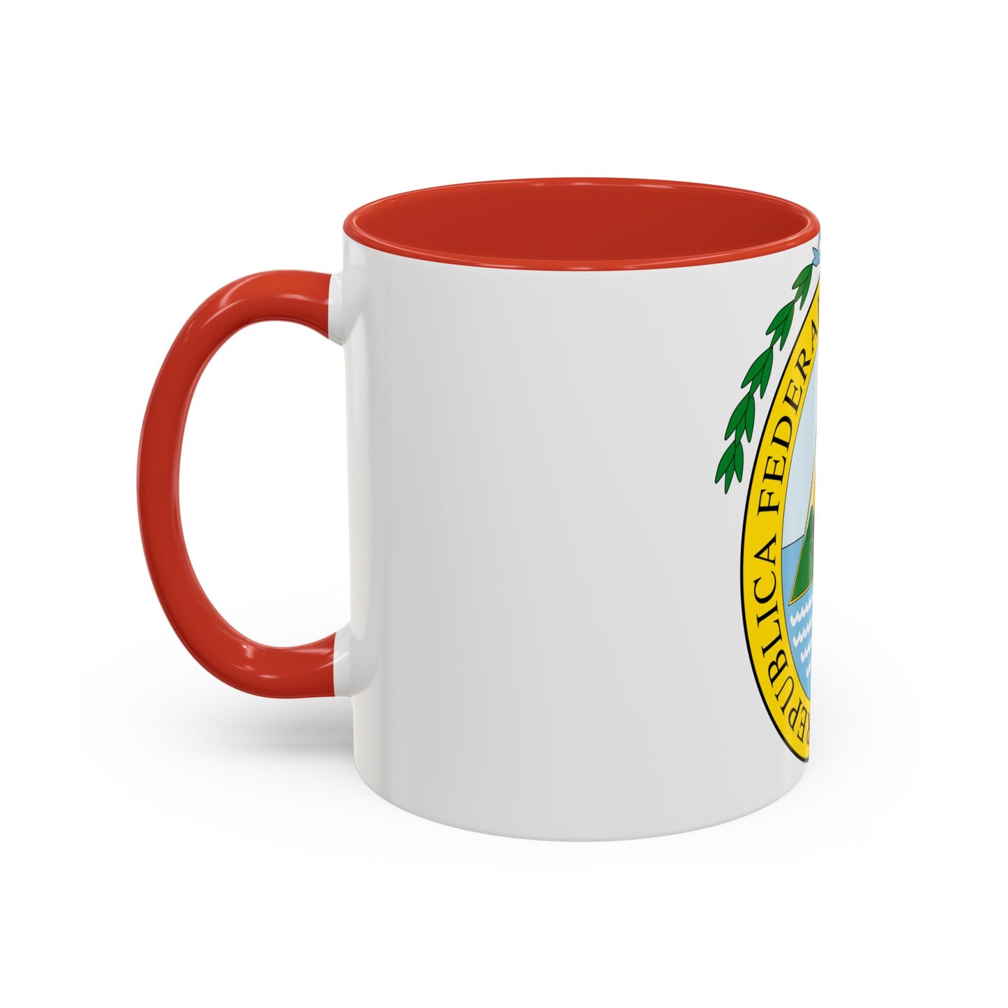 Coat of arms of the Federal Republic of Central America - Accent Coffee Mug