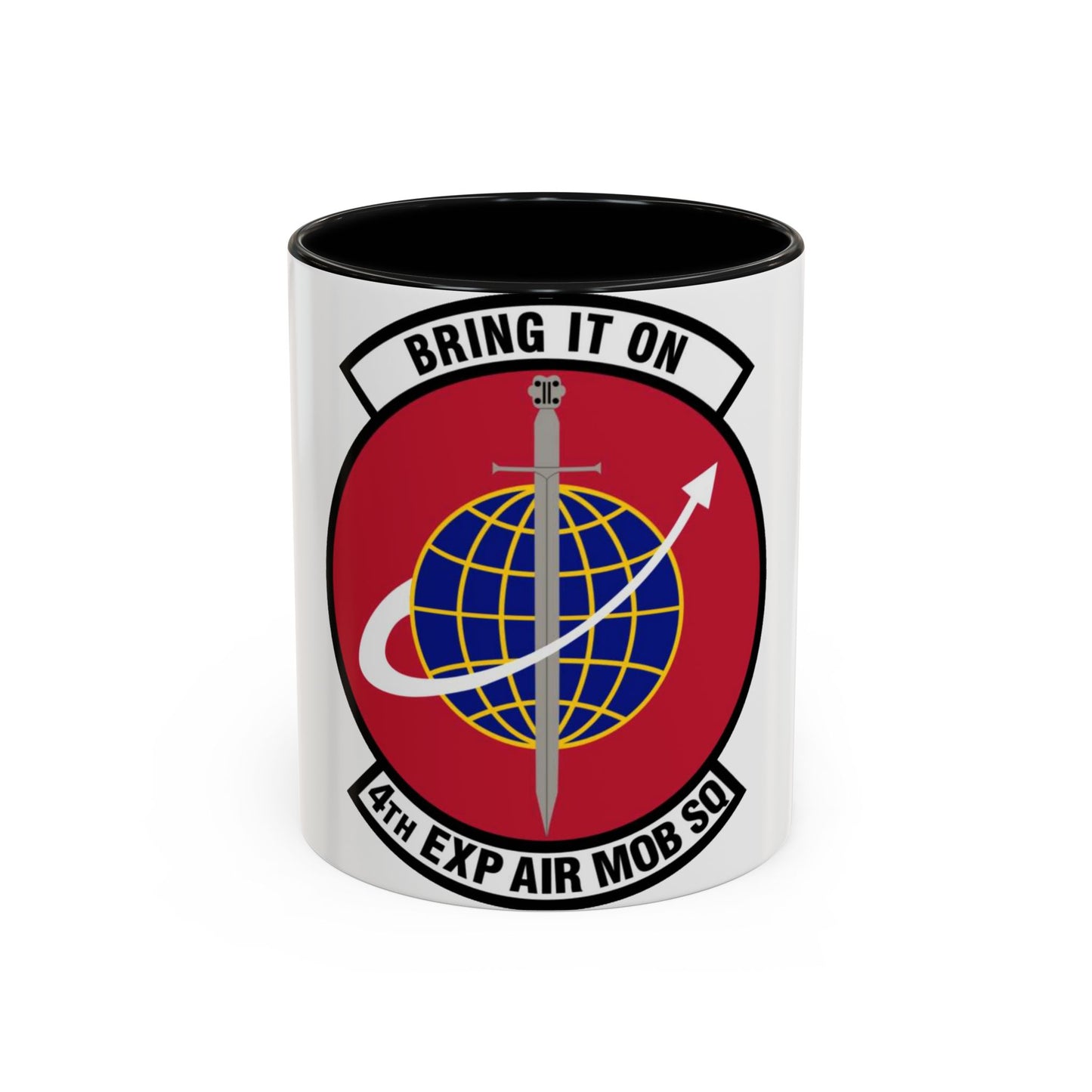 4th Expeditionary Air Mobility Squadron (U.S. Air Force) Accent Coffee Mug