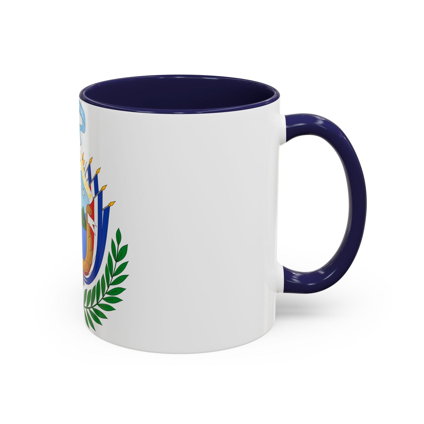 Coat of arms of Costa Rica (1848-1906) - Accent Coffee Mug