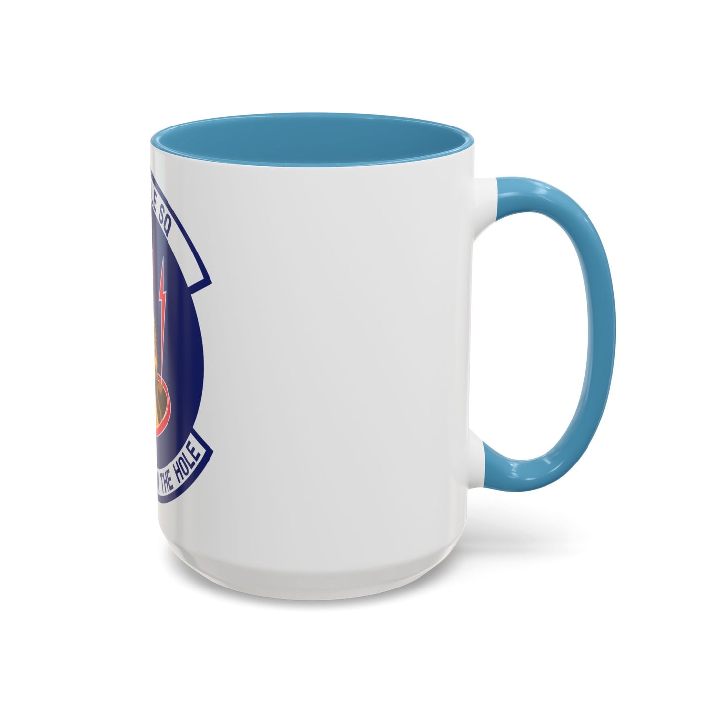 10th Missile SQ The First In The Hole (U.S. Air Force) Accent Coffee Mug