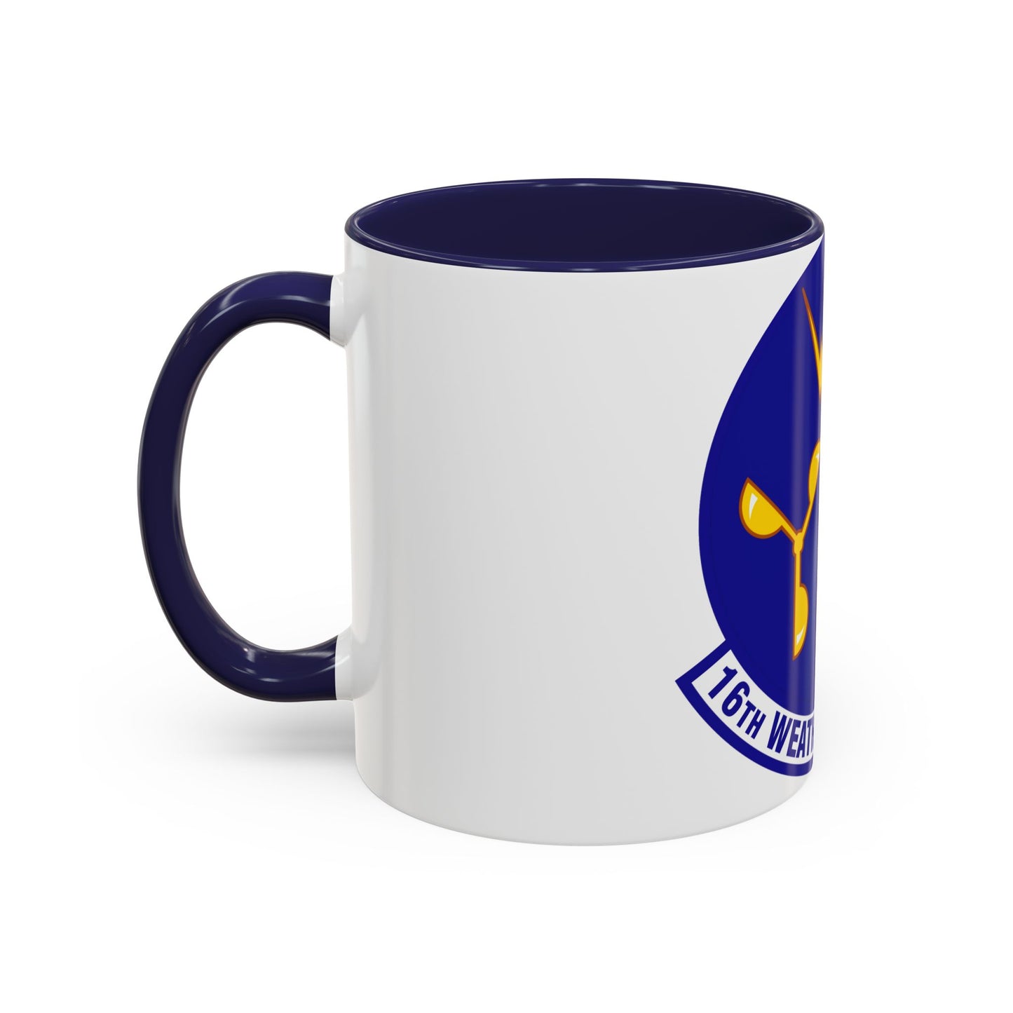 16 Weather Squadron AFWA (U.S. Air Force) Accent Coffee Mug