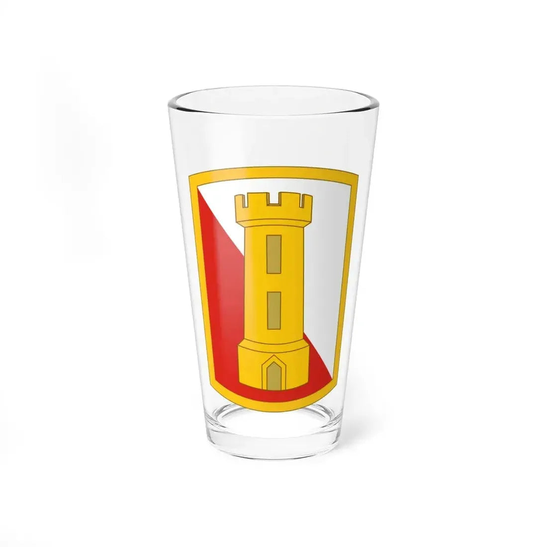 168th Engineer Brigade (U.S. Army) Pint Glass 16oz 16oz - Go Mug Yourself