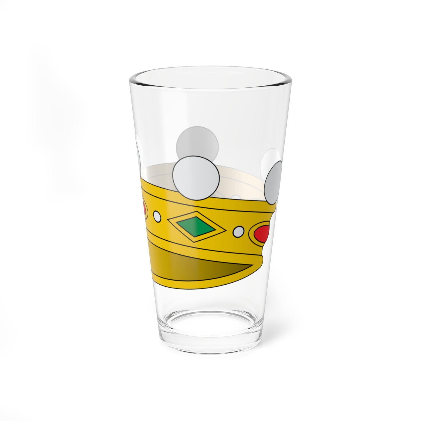 Crown of Italian noble (Italy) (Coat of Arms) Pint Glass 16oz
