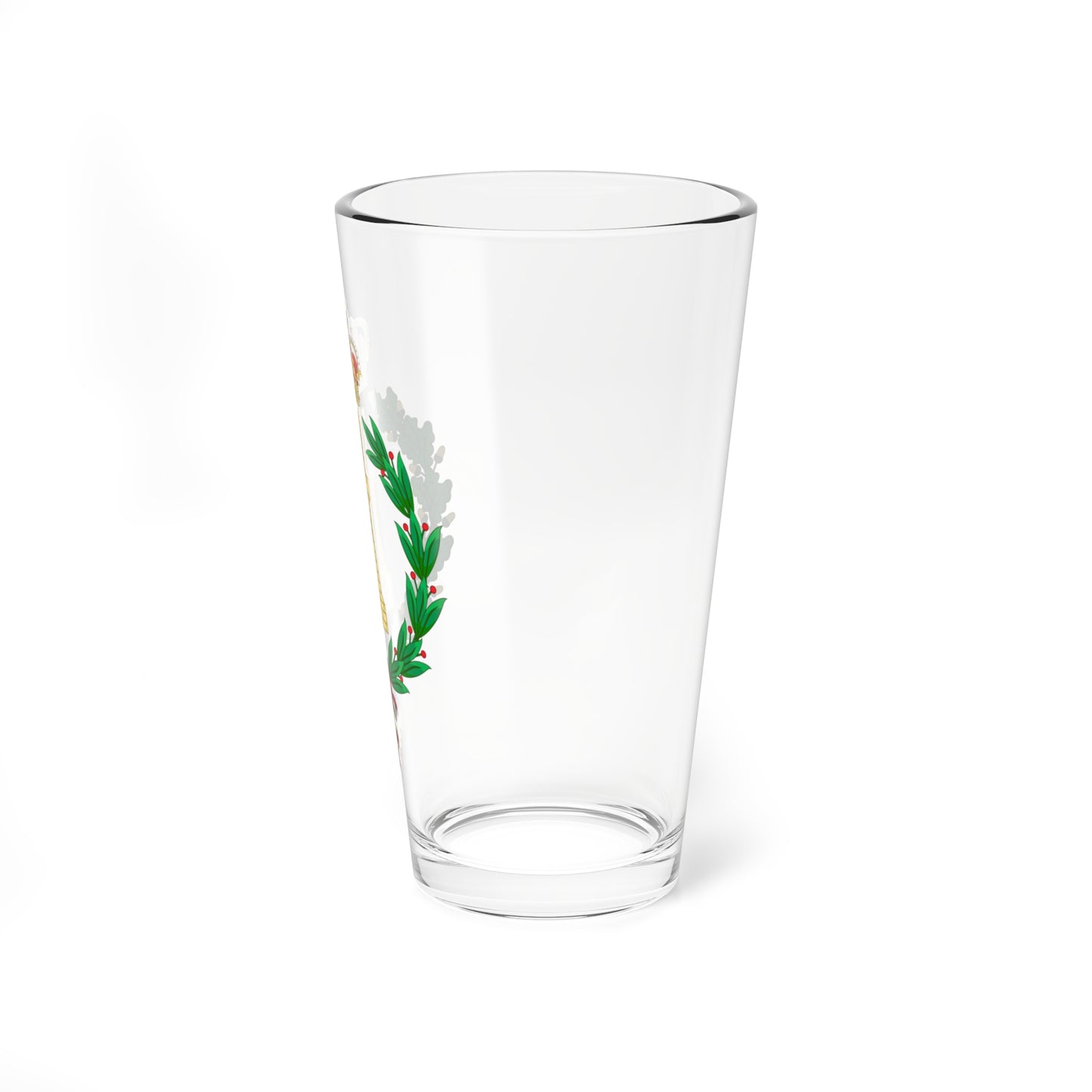 Emblem of the Spanish Military Engineers (Spain) (Coat of Arms) Pint Glass 16oz