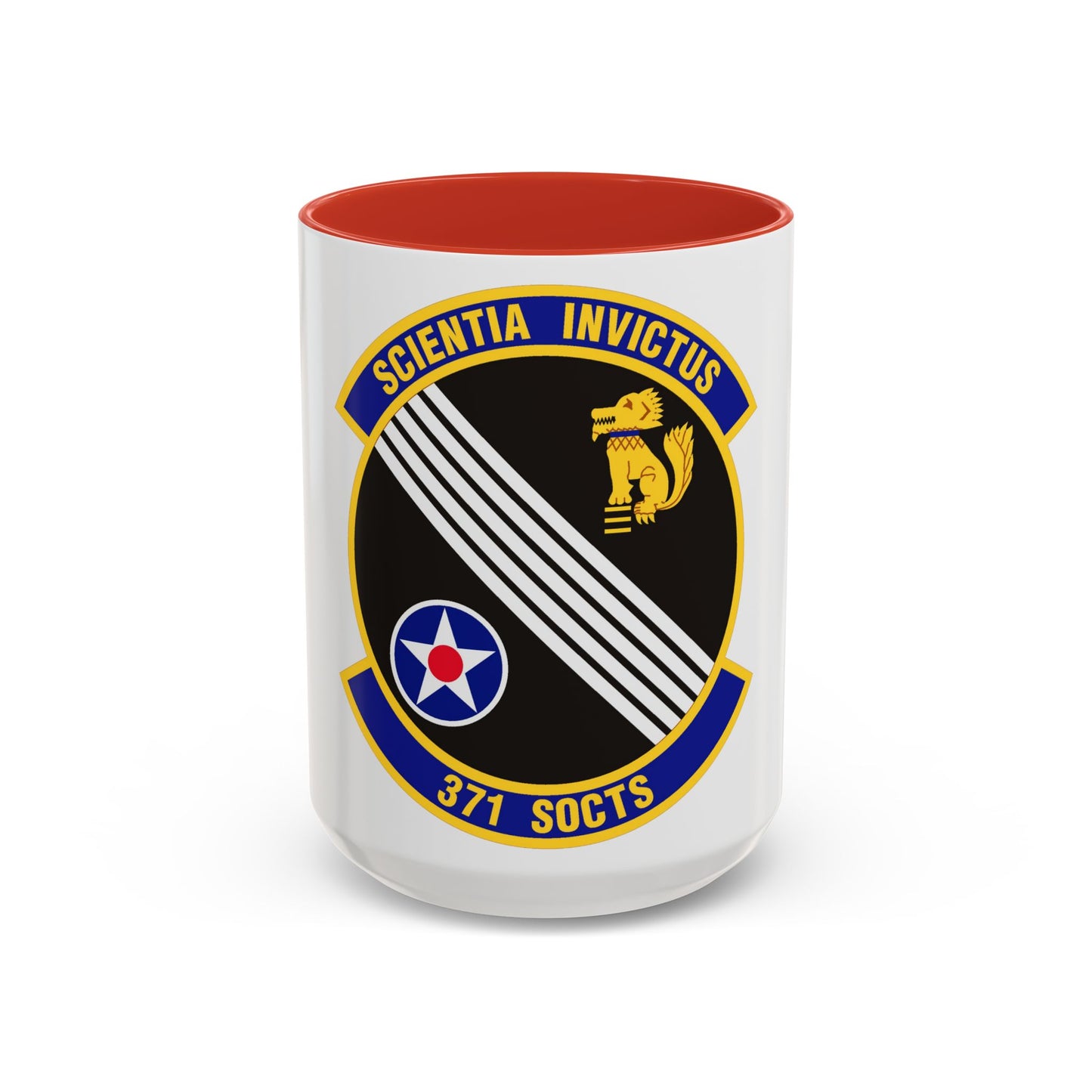 371 Special Operations Combat Training Squadron AFSOC (U.S. Air Force) Accent Coffee Mug