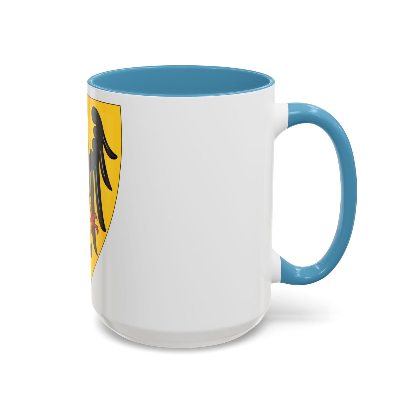Shield and Coat of Arms of the Holy Roman Emperor (c.1200-c.1300) - Accent Coffee Mug
